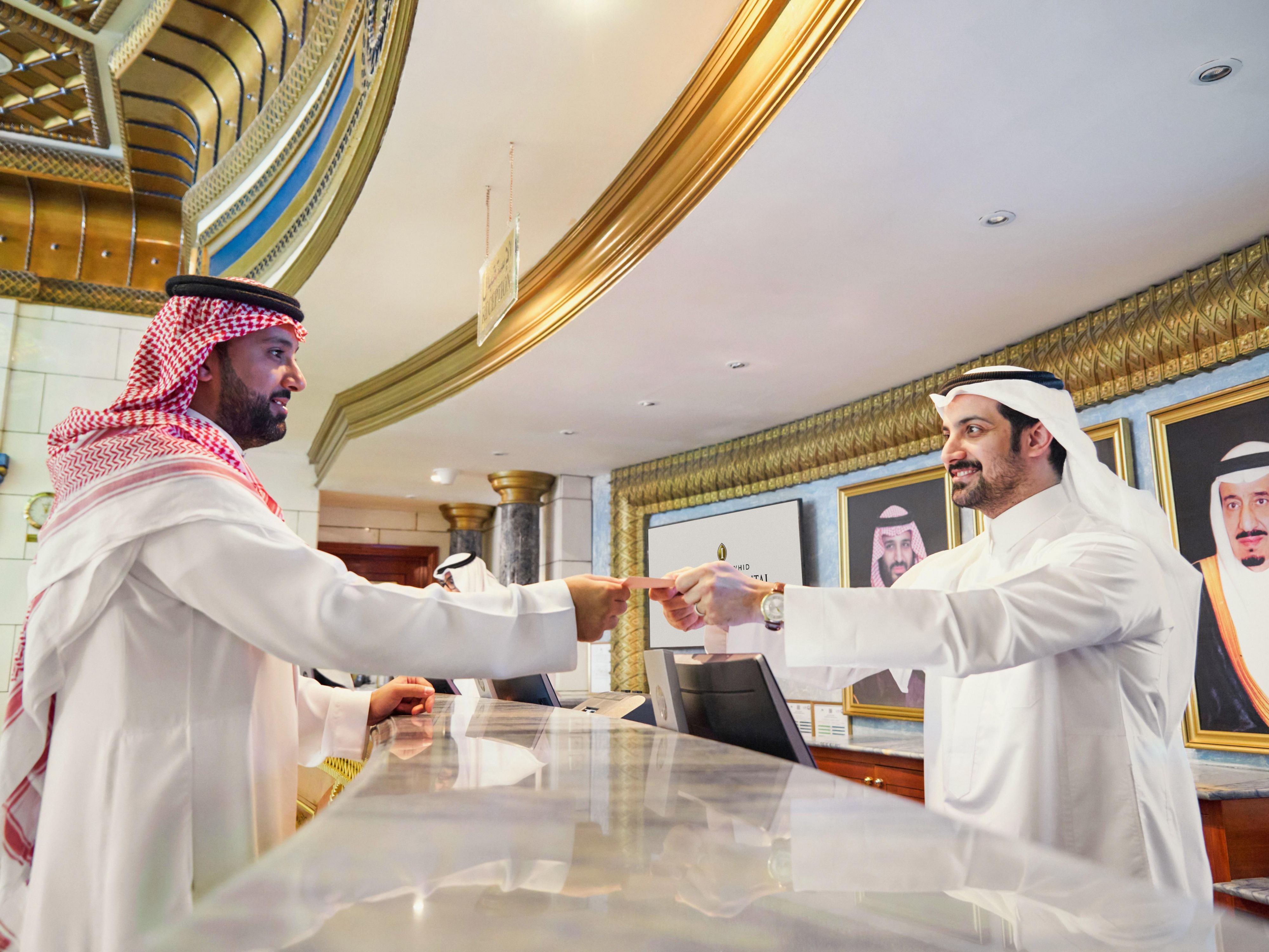 Receive a warm welcome to InterContinental Dar Al Tawhid