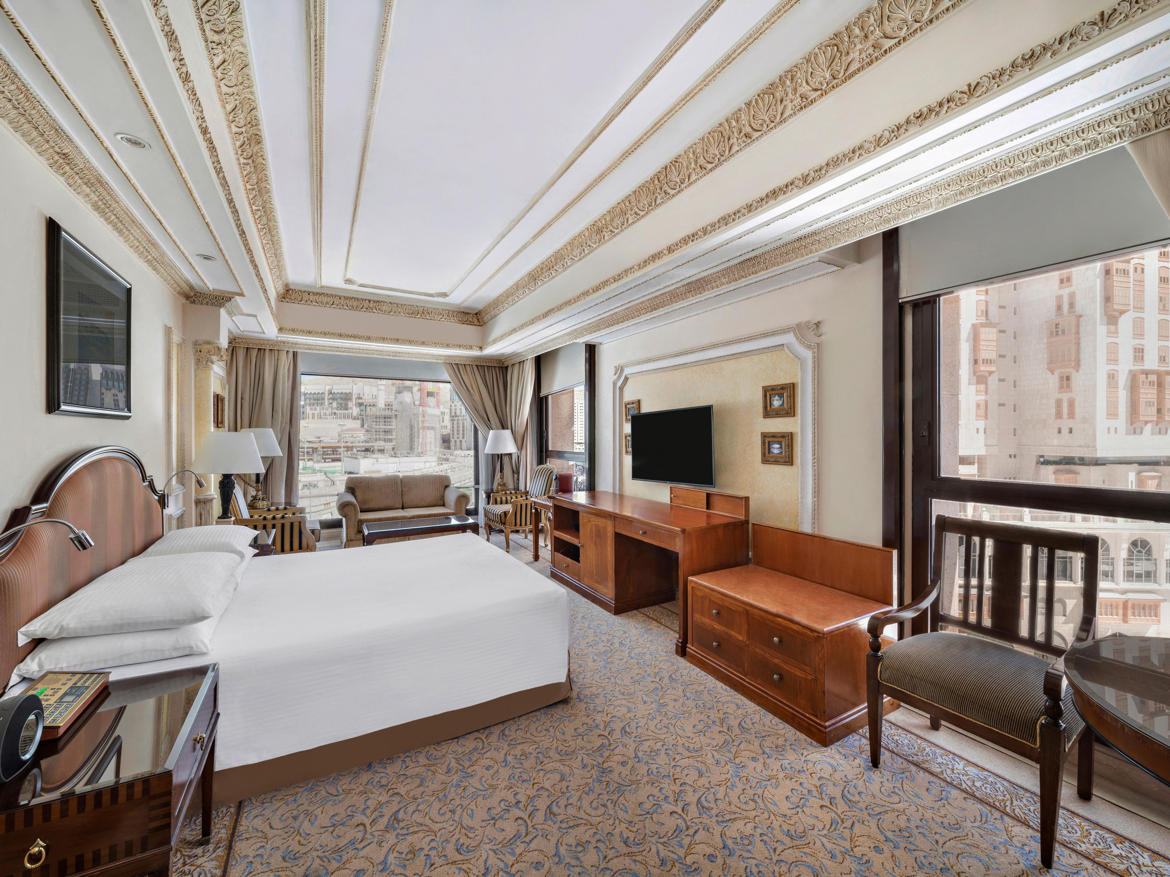 Elegant  decor with modern comfort in our Executive Suite