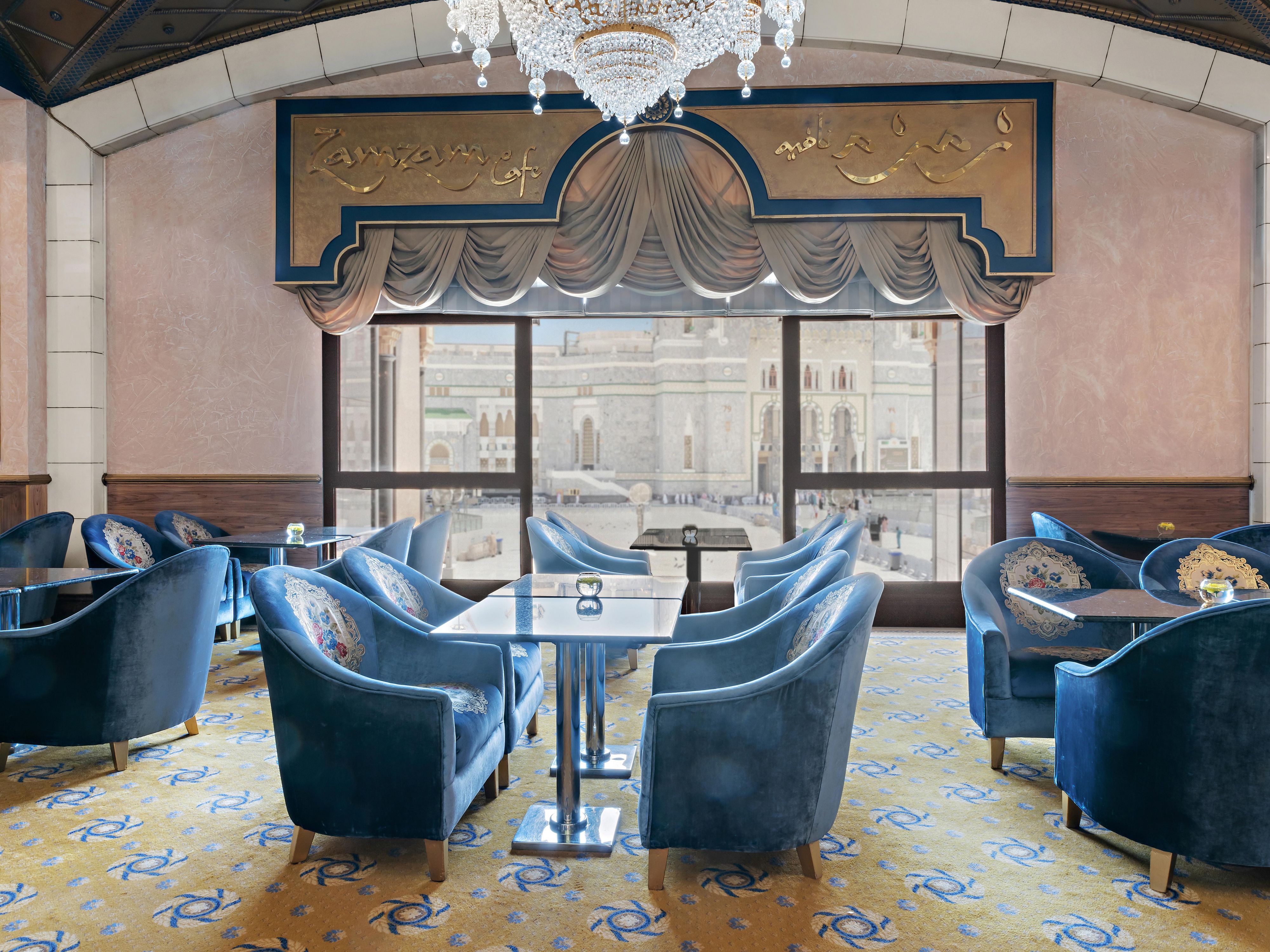 Treat yourself to exquisite snacks and desserts at Zamzam Café