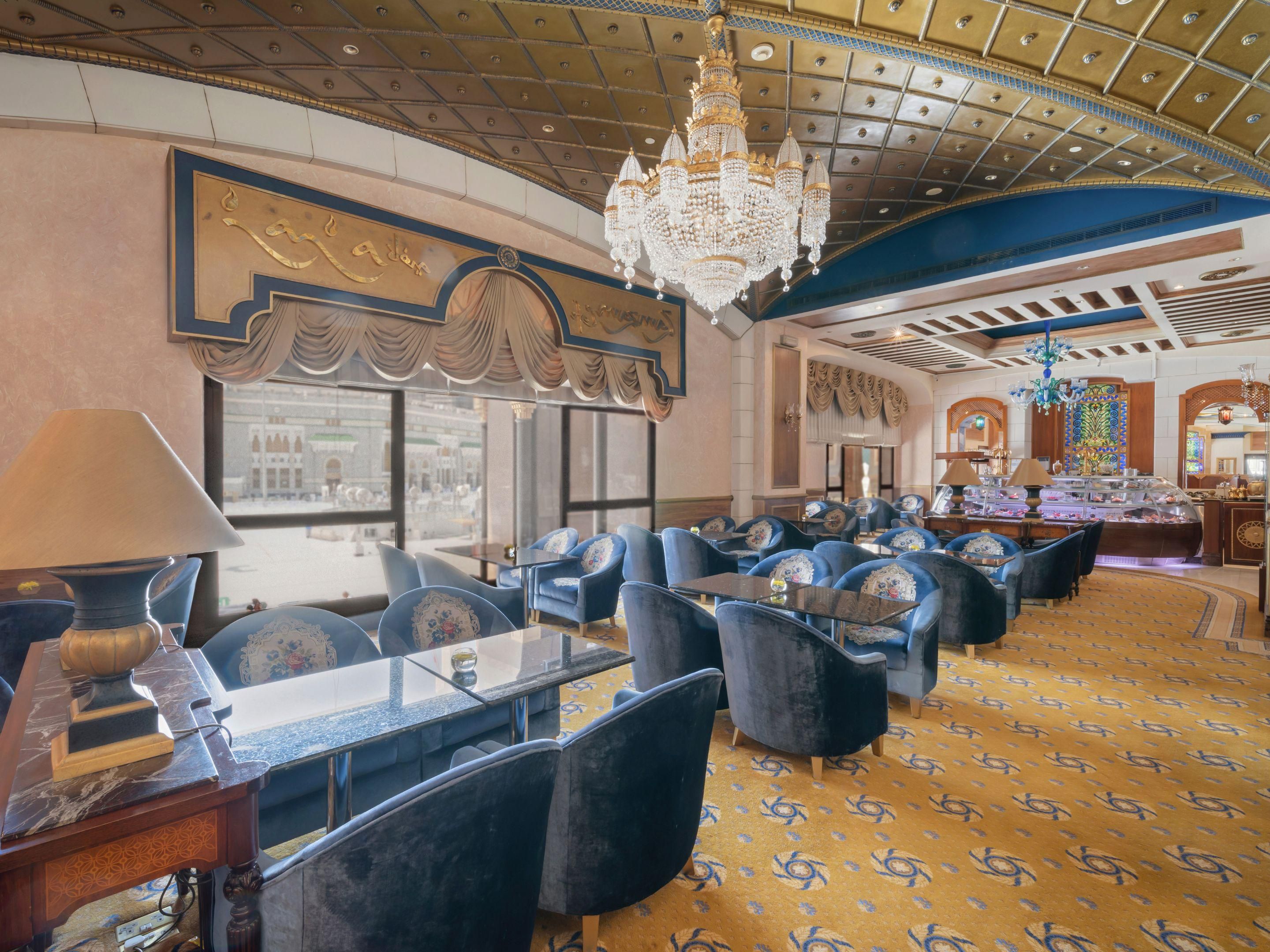 A warm welcome awaits you in our ZamZam cafe lounge