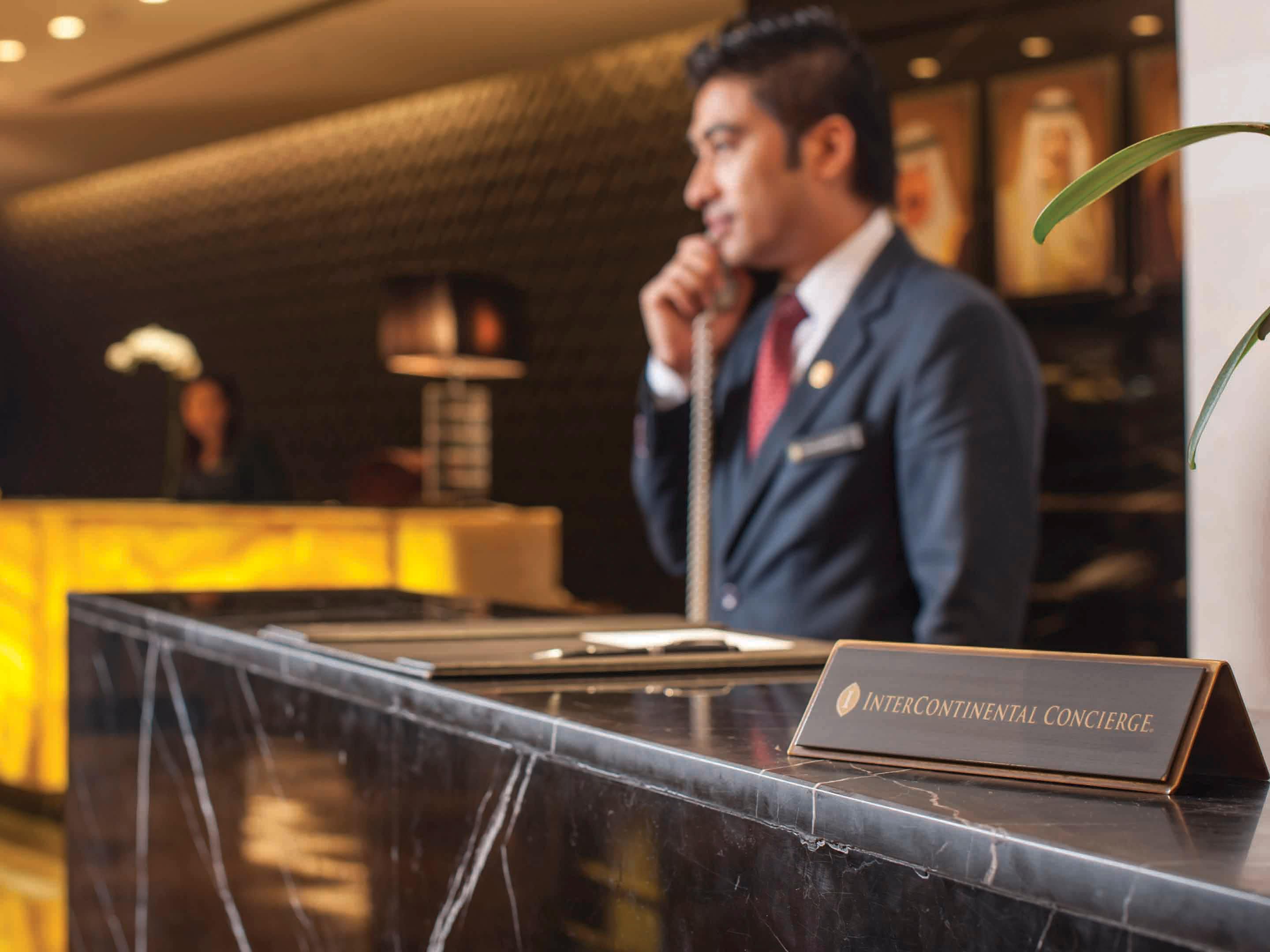 InterContinental Concierge, at your service, at all times