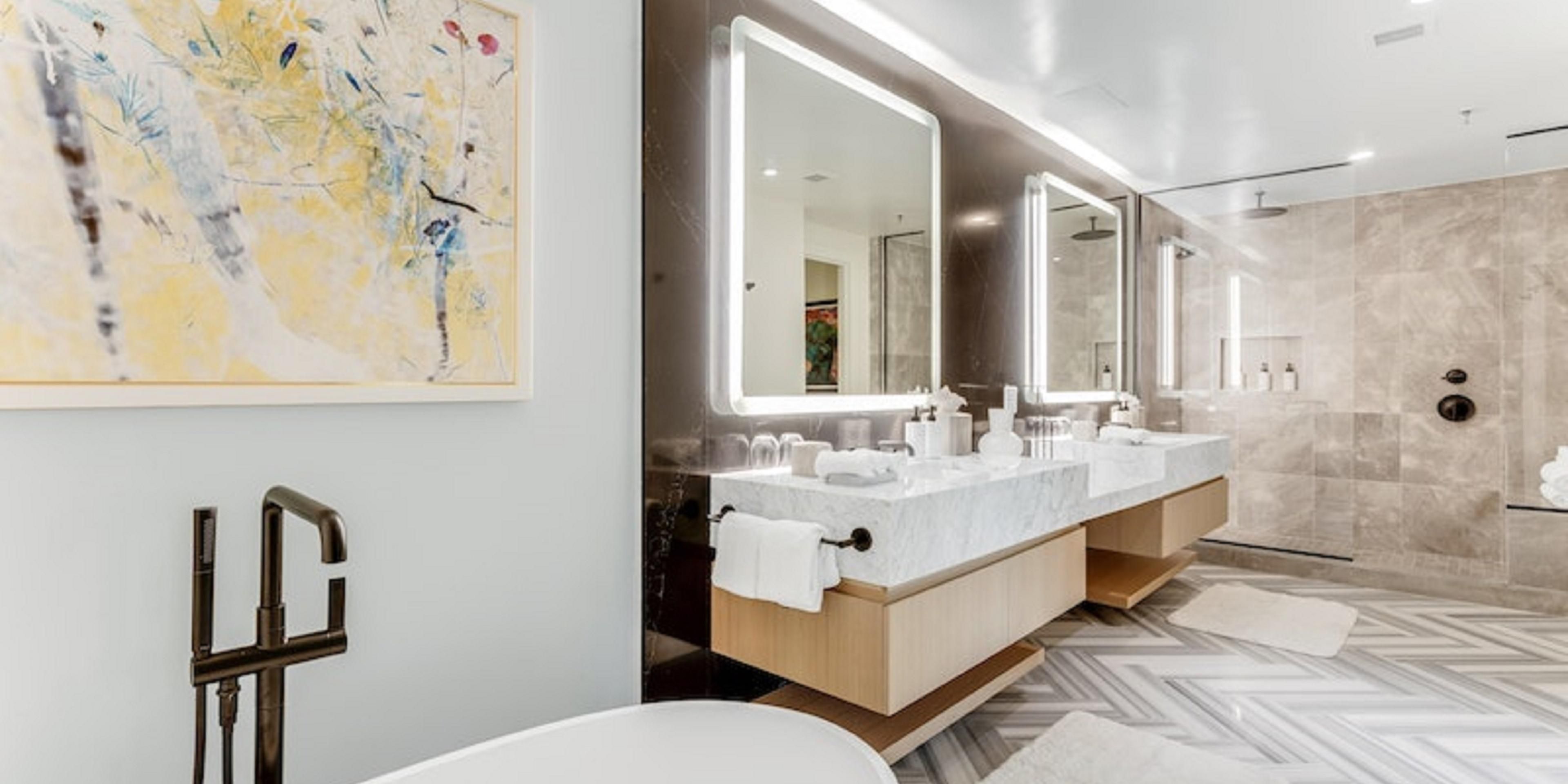 Bathroom of the Presidential and Royal Suites