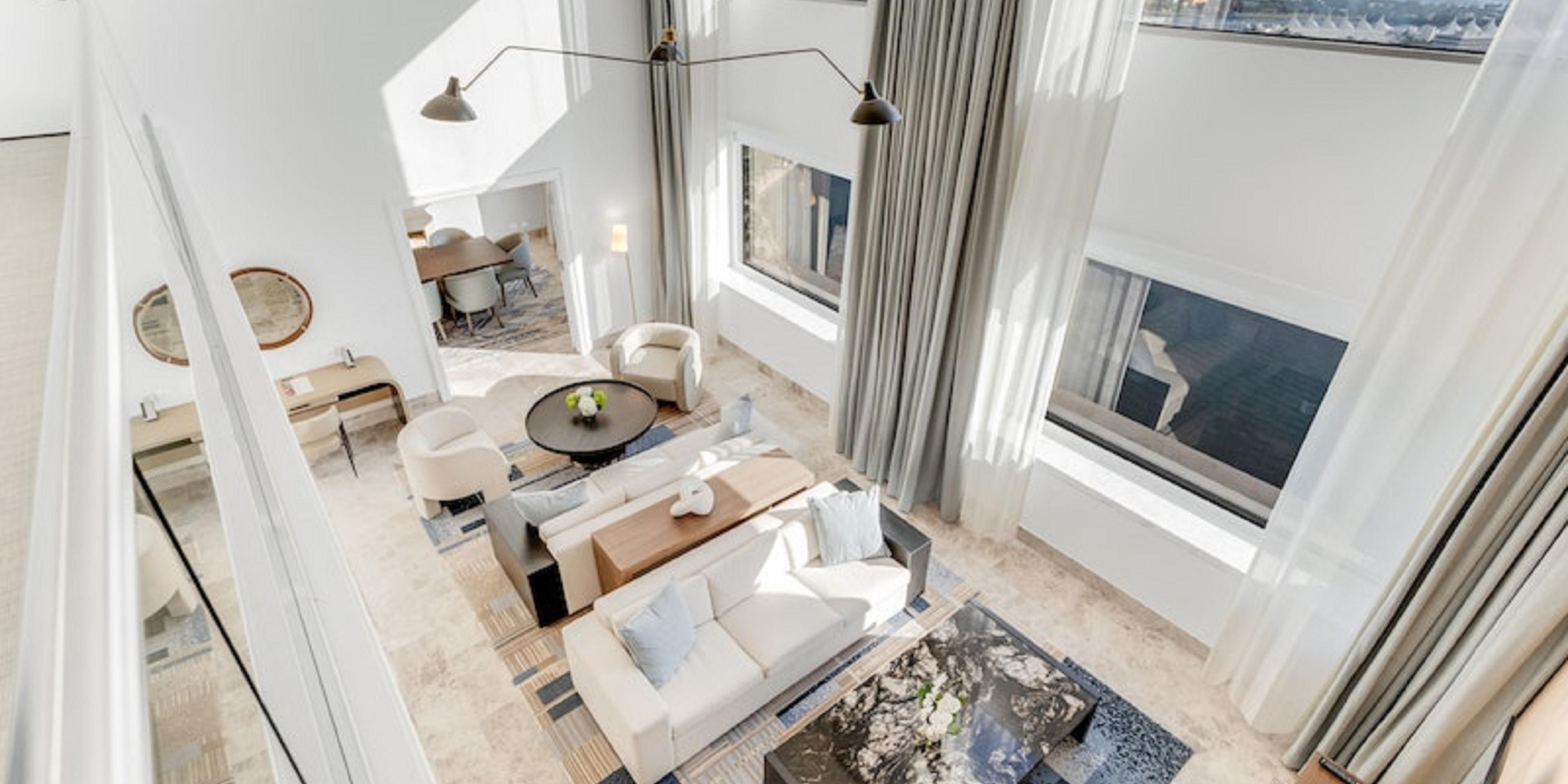 Our beautiful suites provide guests with extra space to relax.