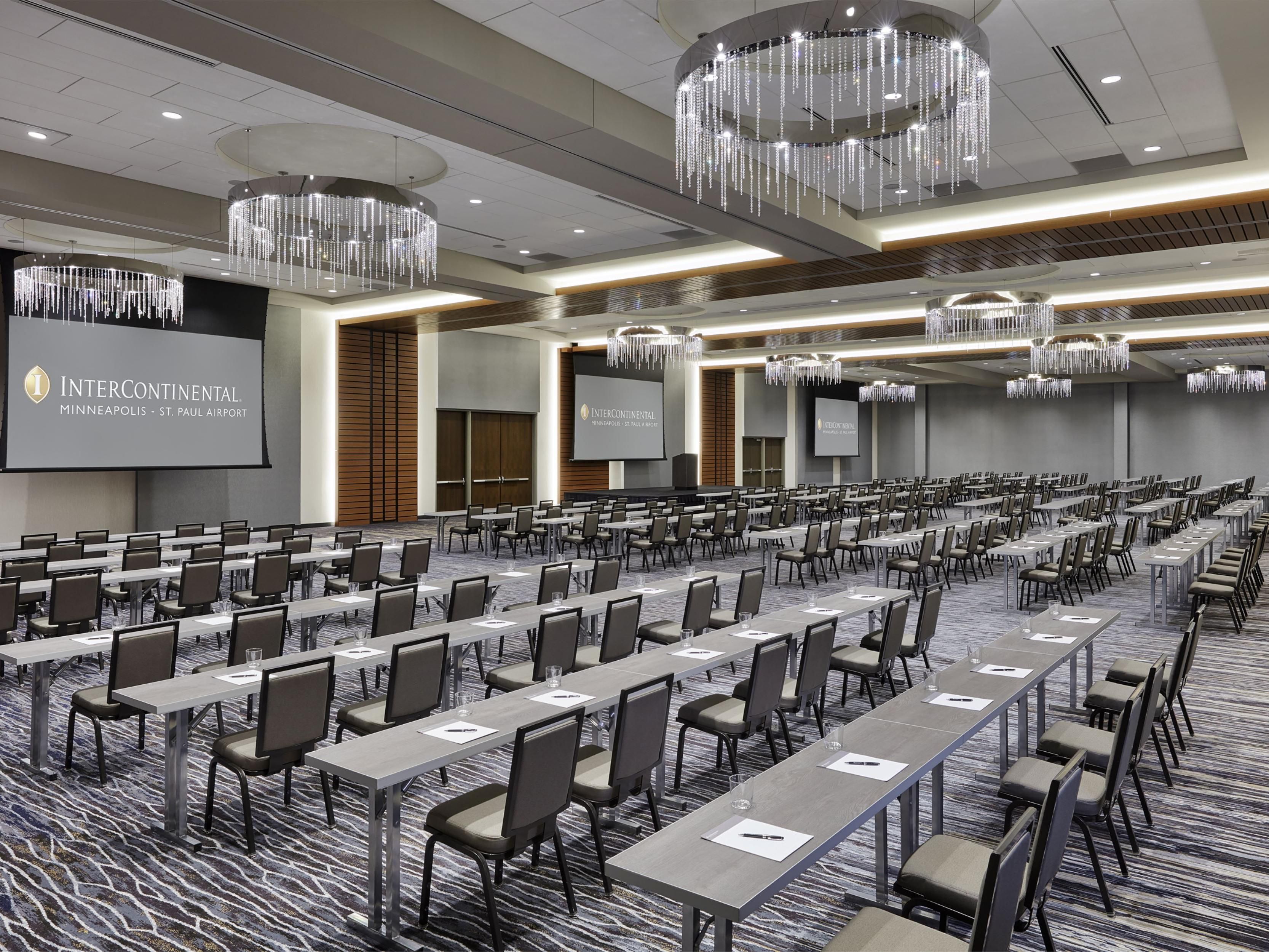 Passport Ballroom offers flexible classroom setup with partitions