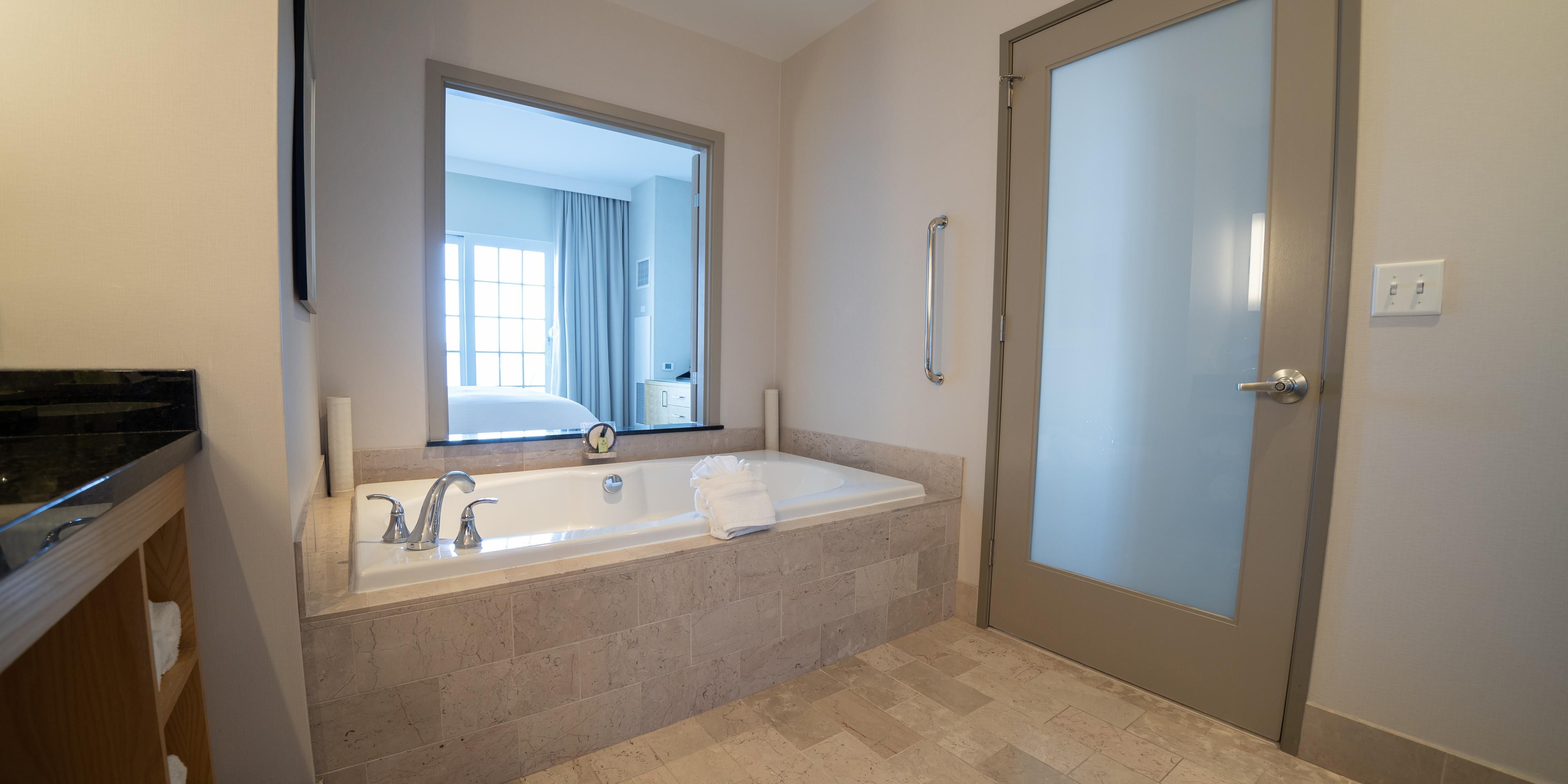 Suite bathroom at InterContinental The Clement Monterey