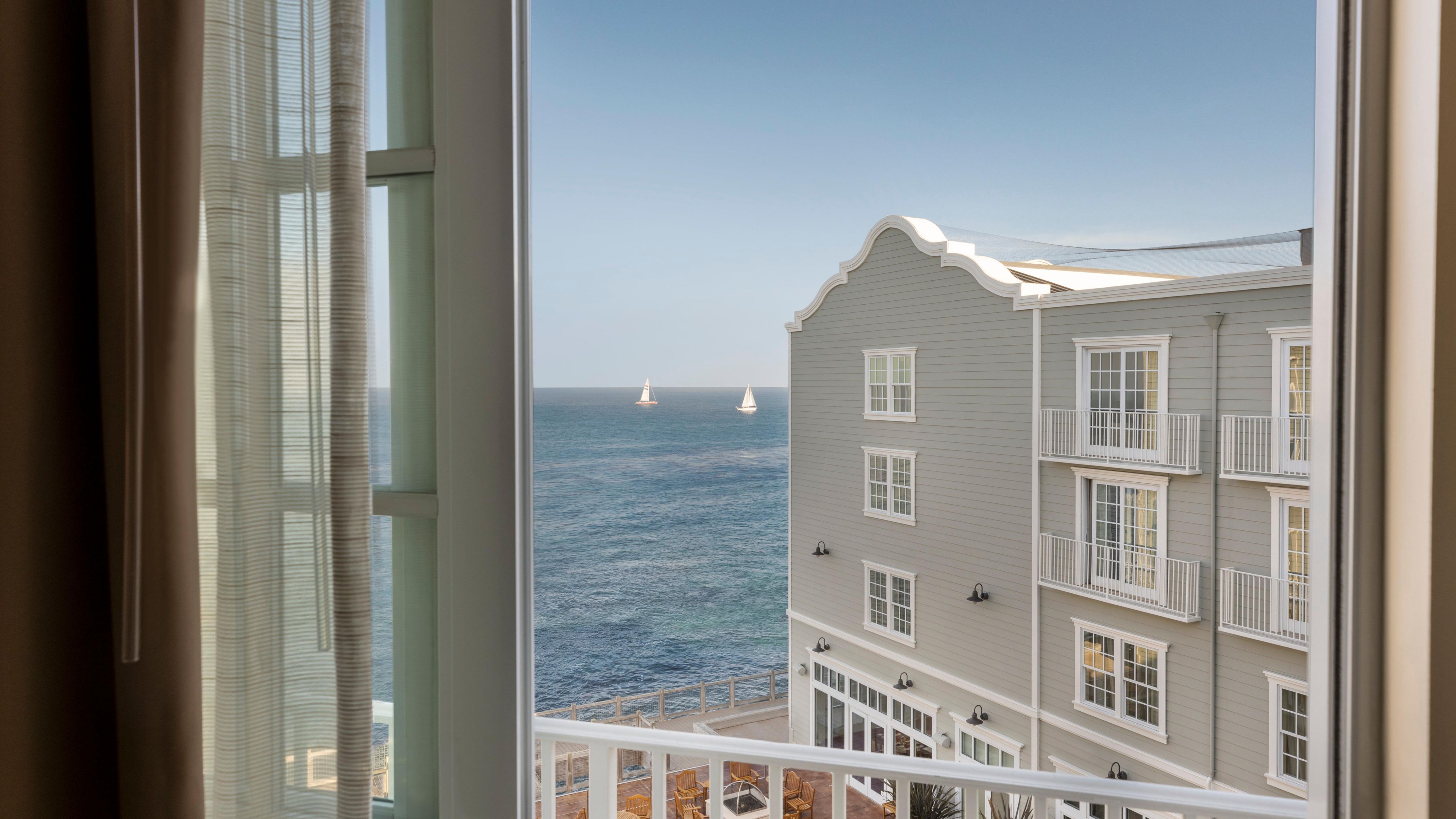 View ocean from guestroom