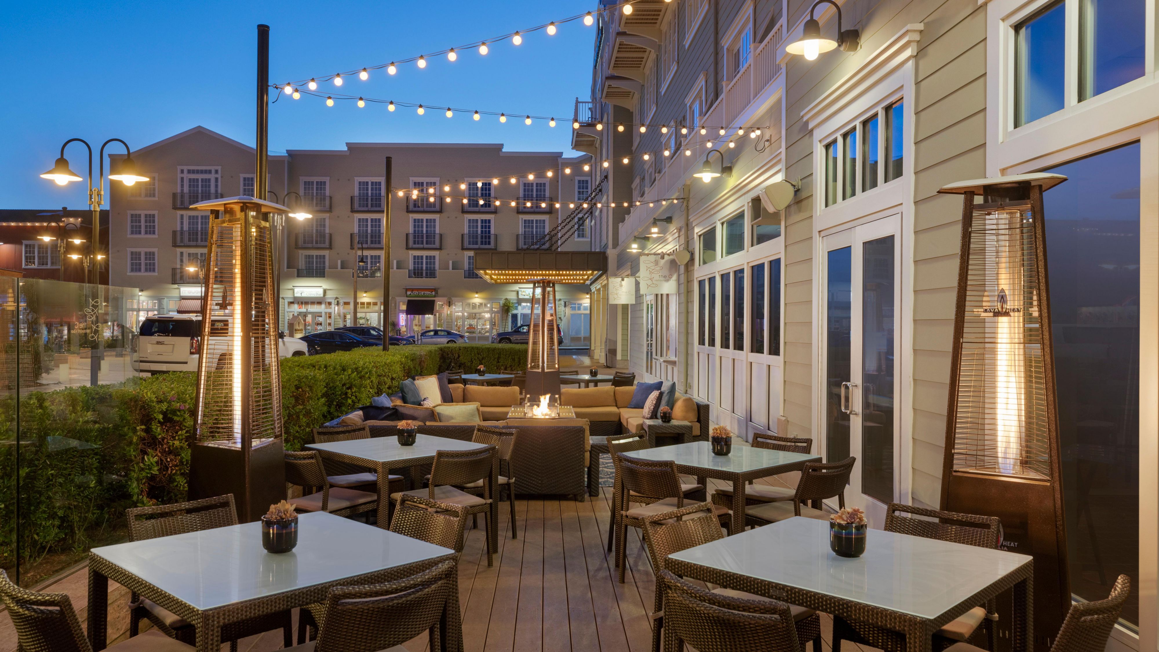 C restaurant outdoor seating