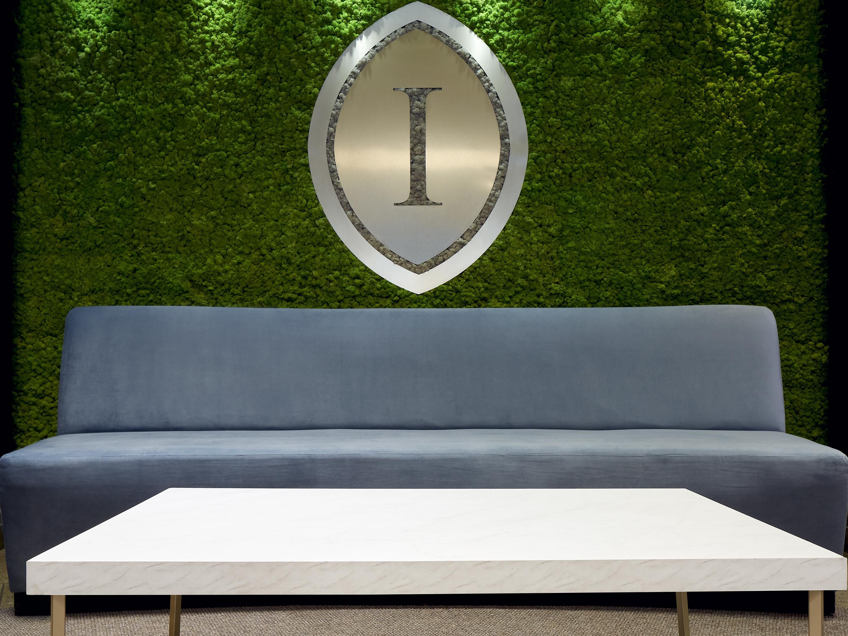 Plant Based Wall at the Entrance 