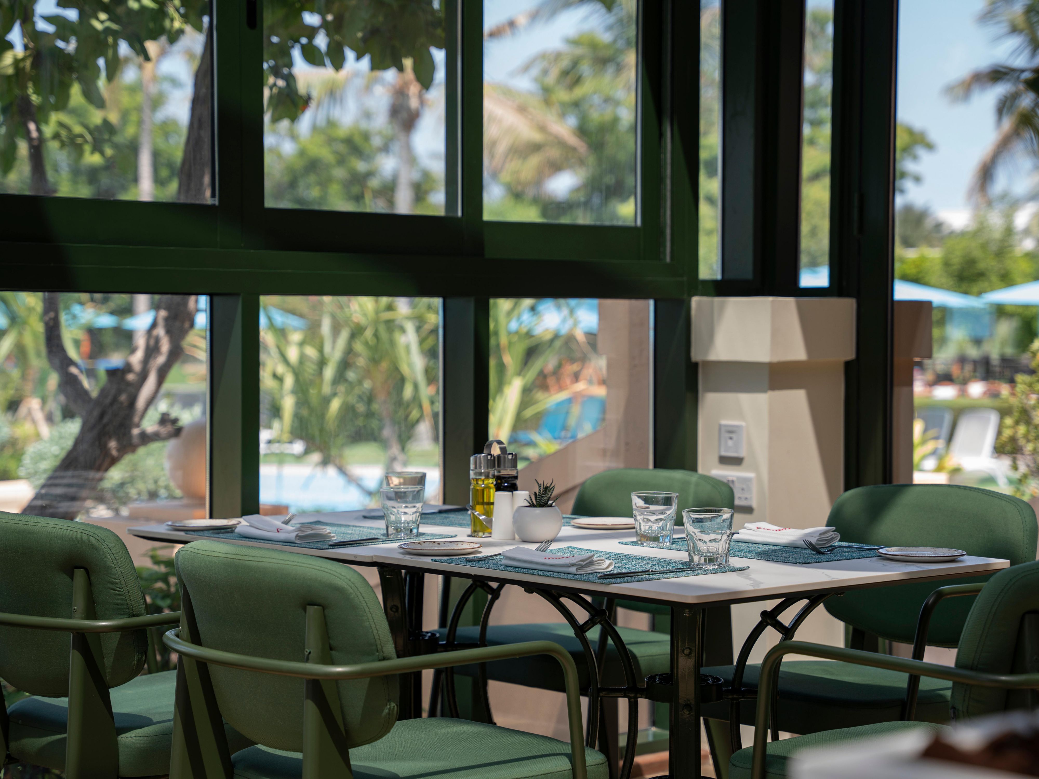 Tomato Indoor Dining Area