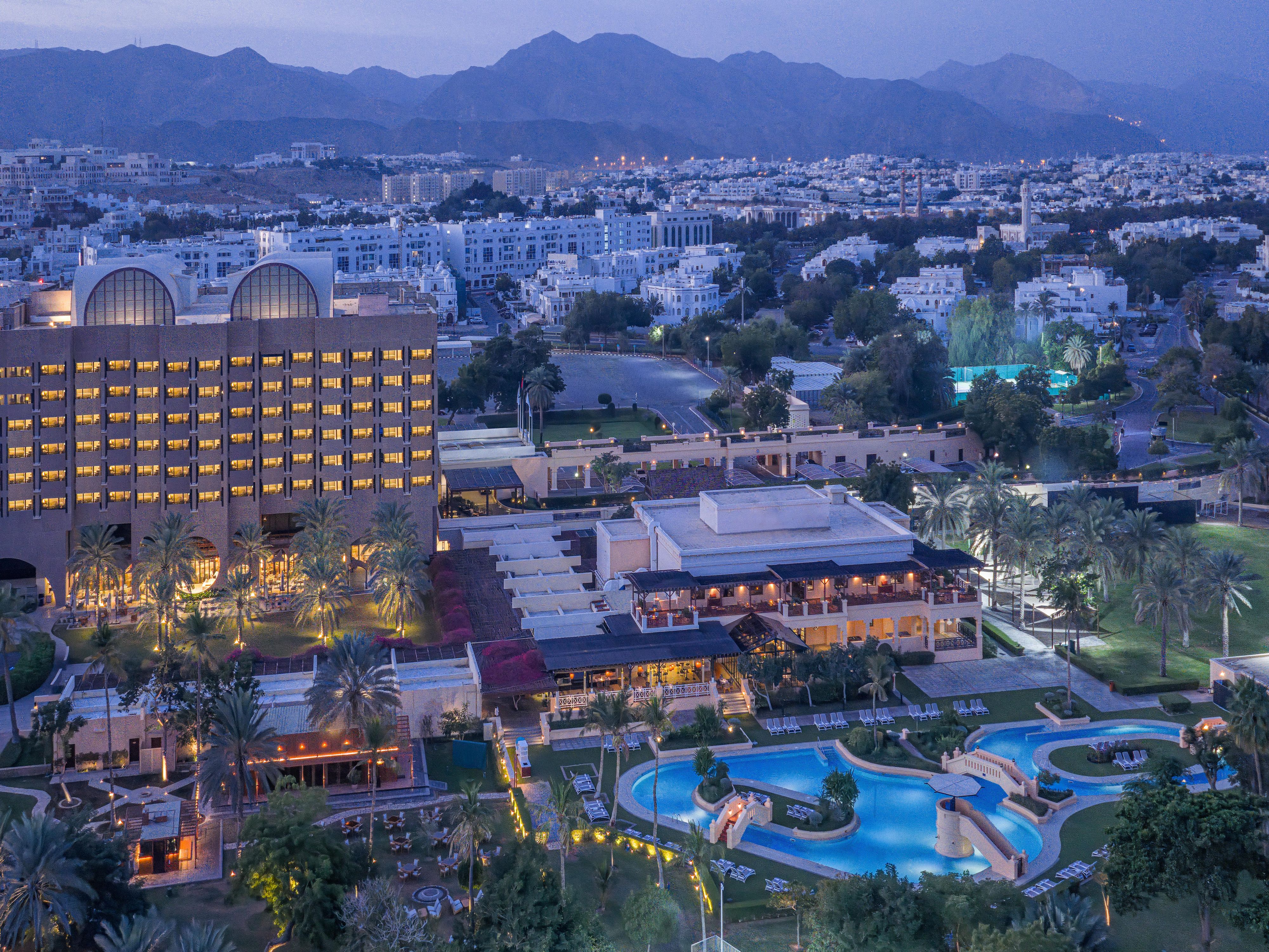Hotel view with Leisure Pool