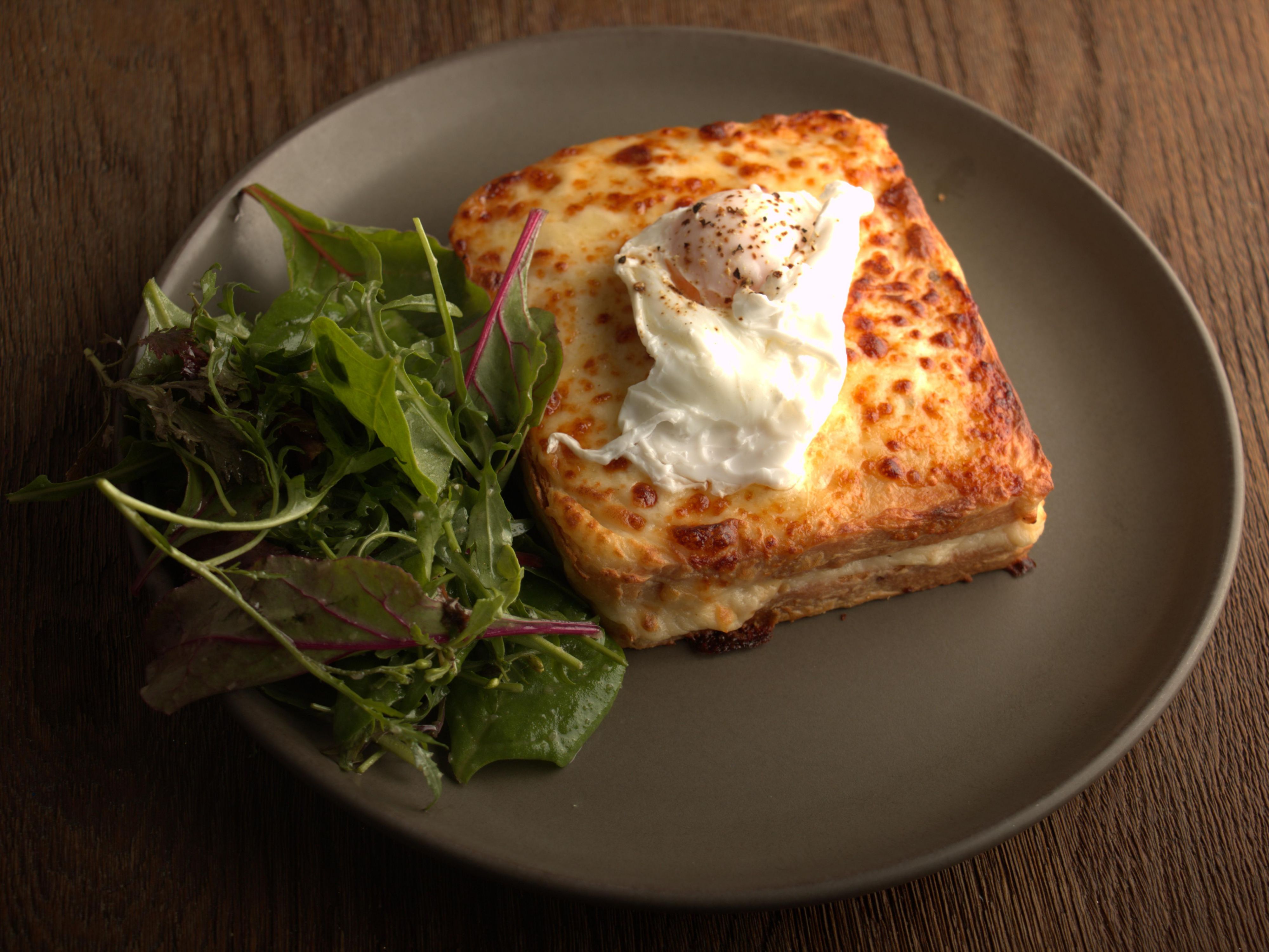 Croque Madame at Tr.Eat Café