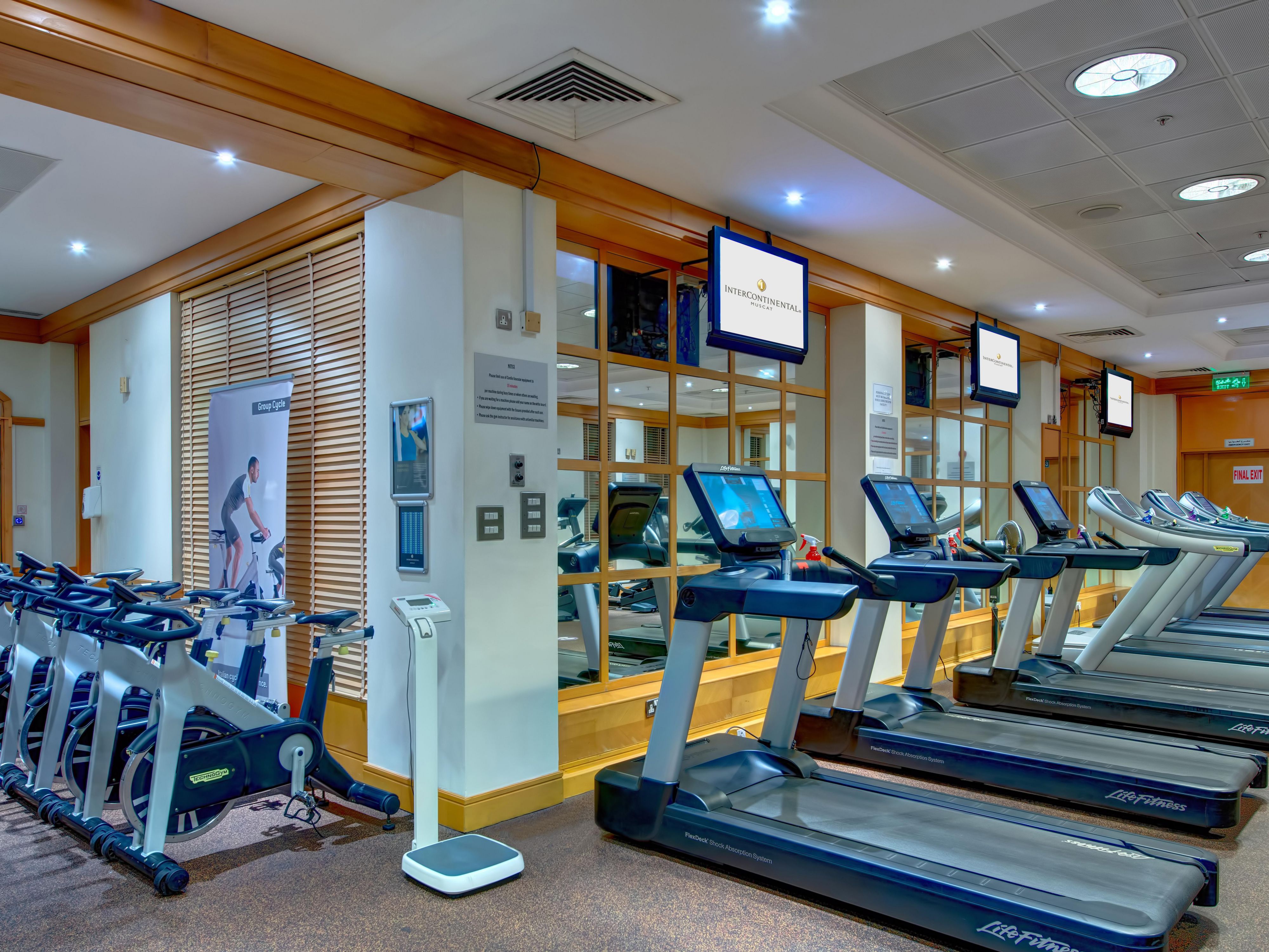 Fitness Center - Enjoy our different amenities, including weights workout machines.
