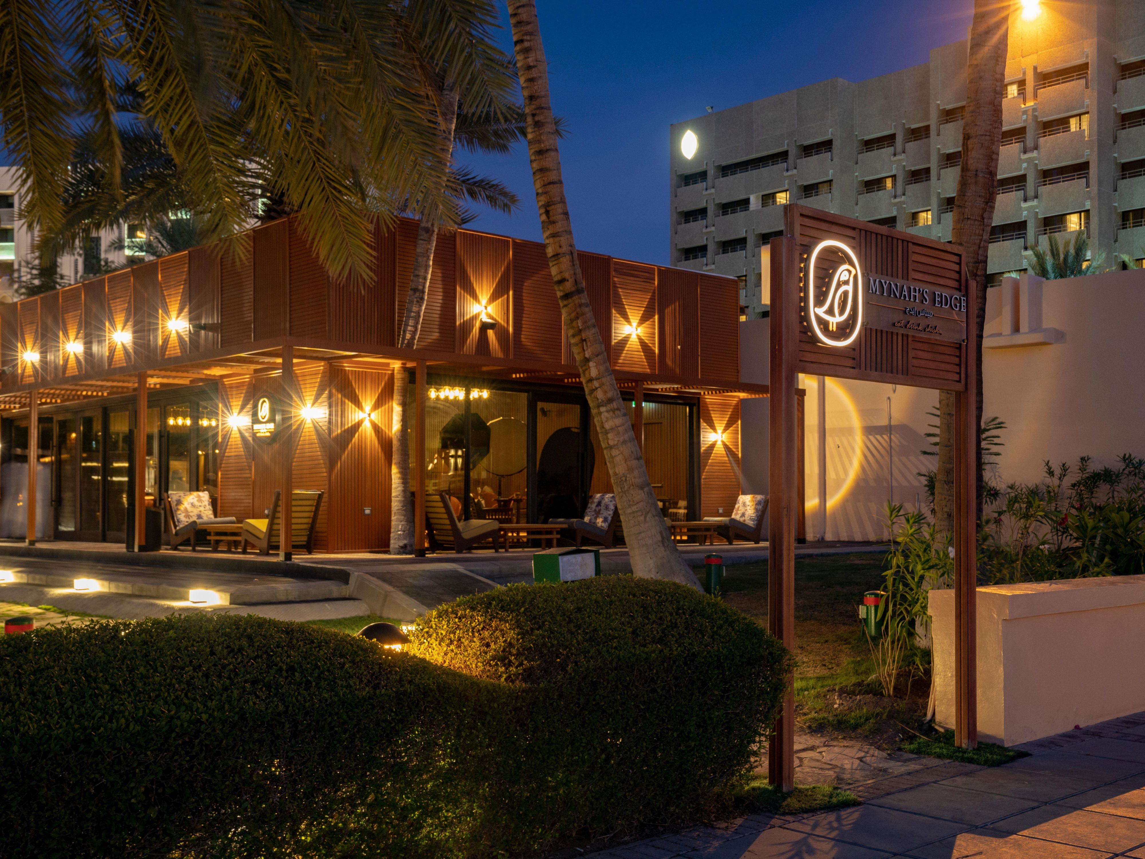 Mynah's Edge Main Entrance