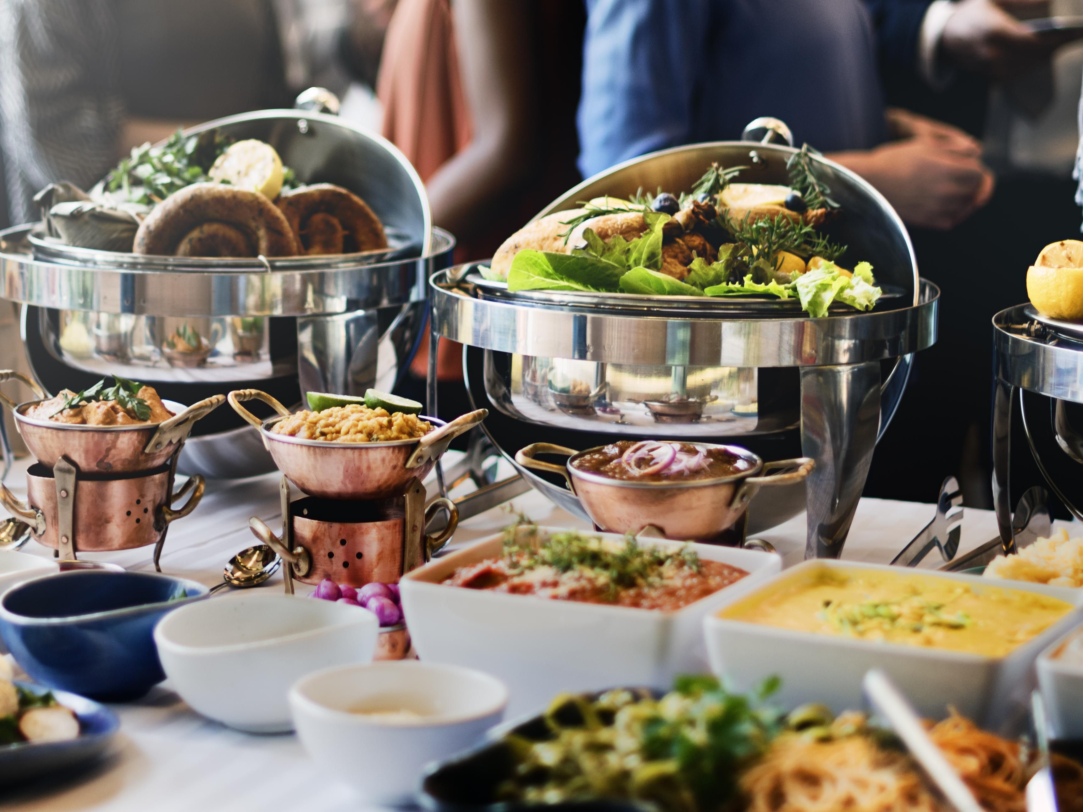Lavish buffet dining with global cuisine