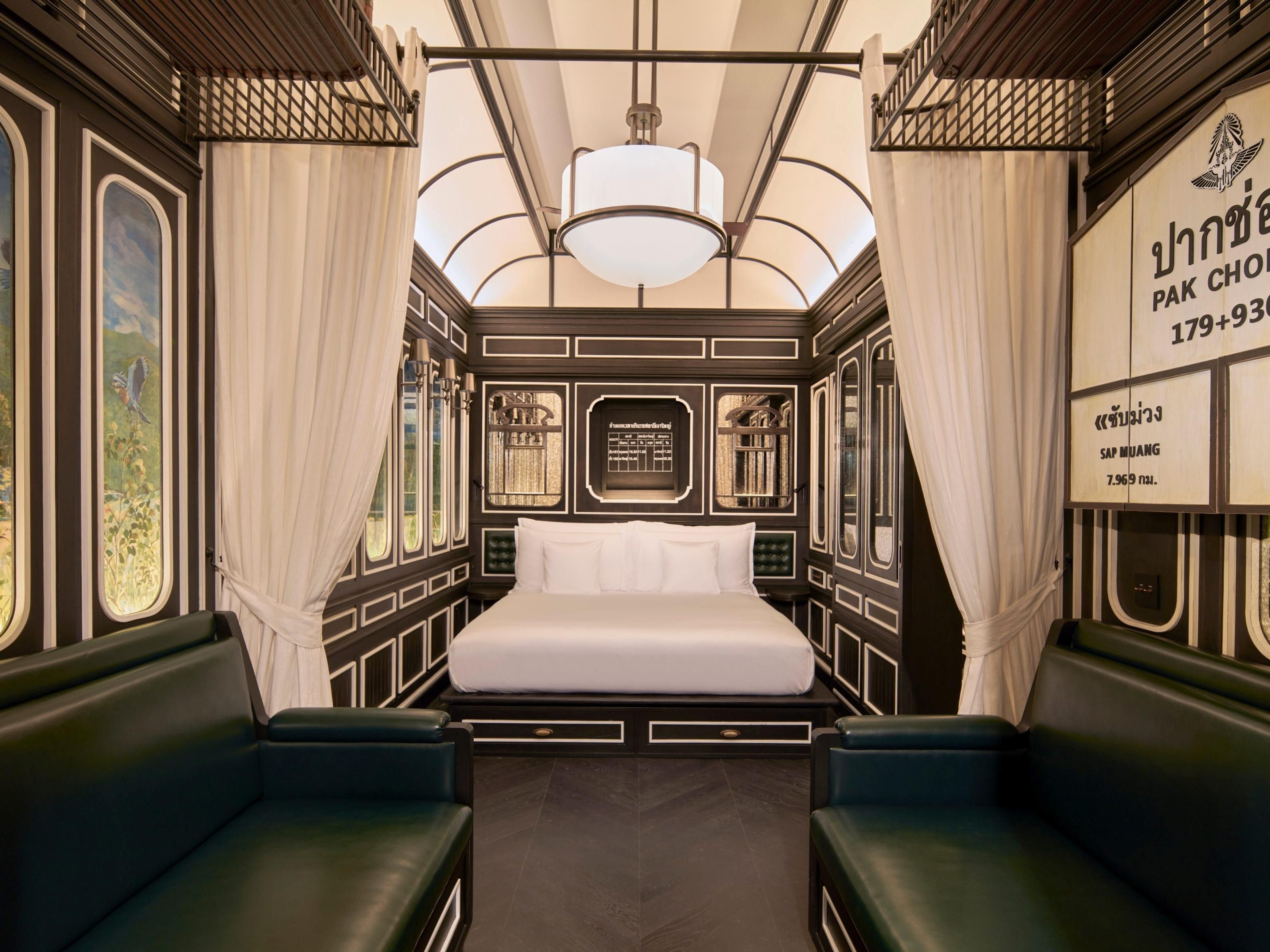 Classic railcar style room at InterContinental Khao Yai Resort
