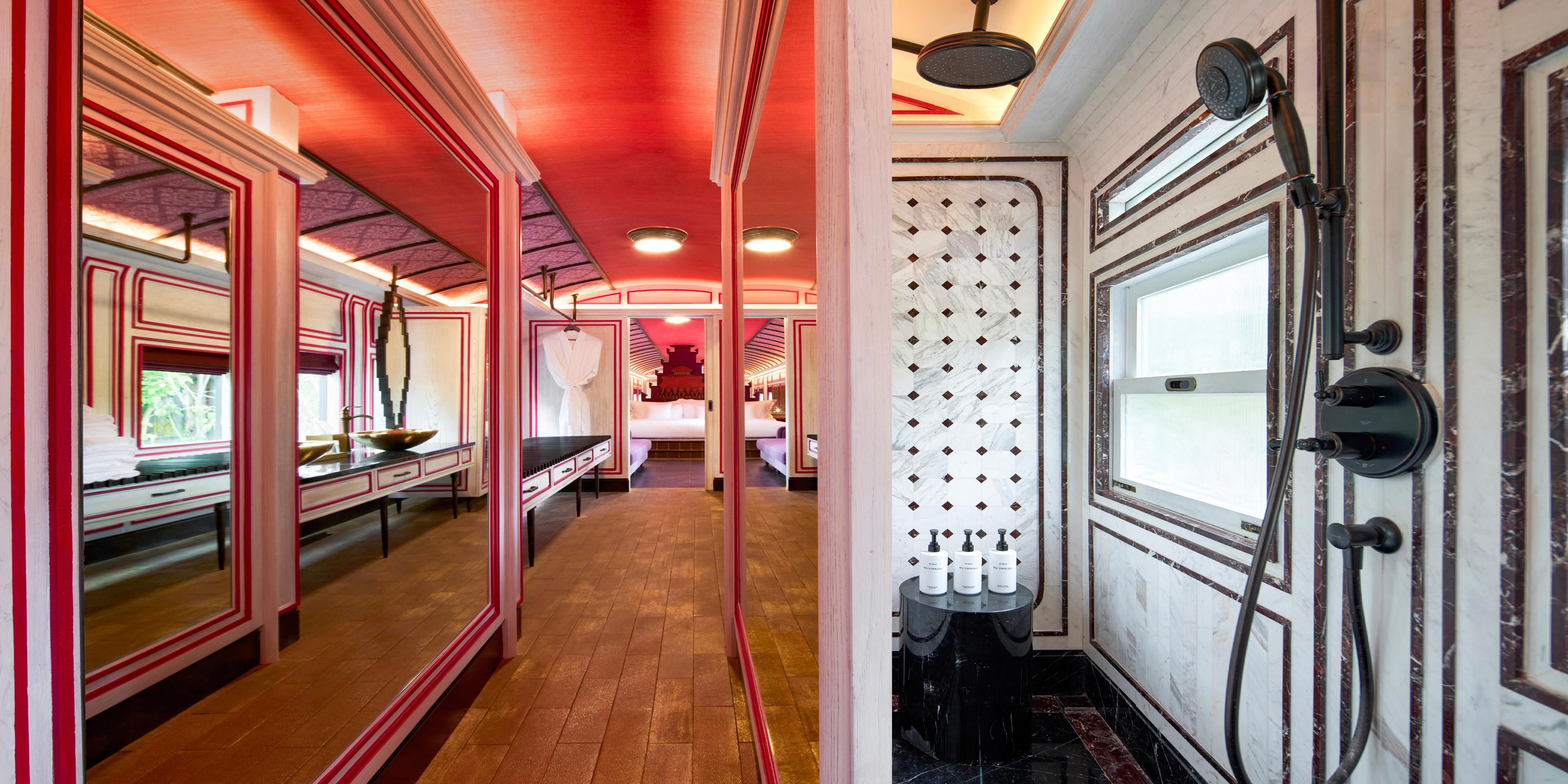 Upcycled Heritage Railcar 1 Bedroom Pool Villa