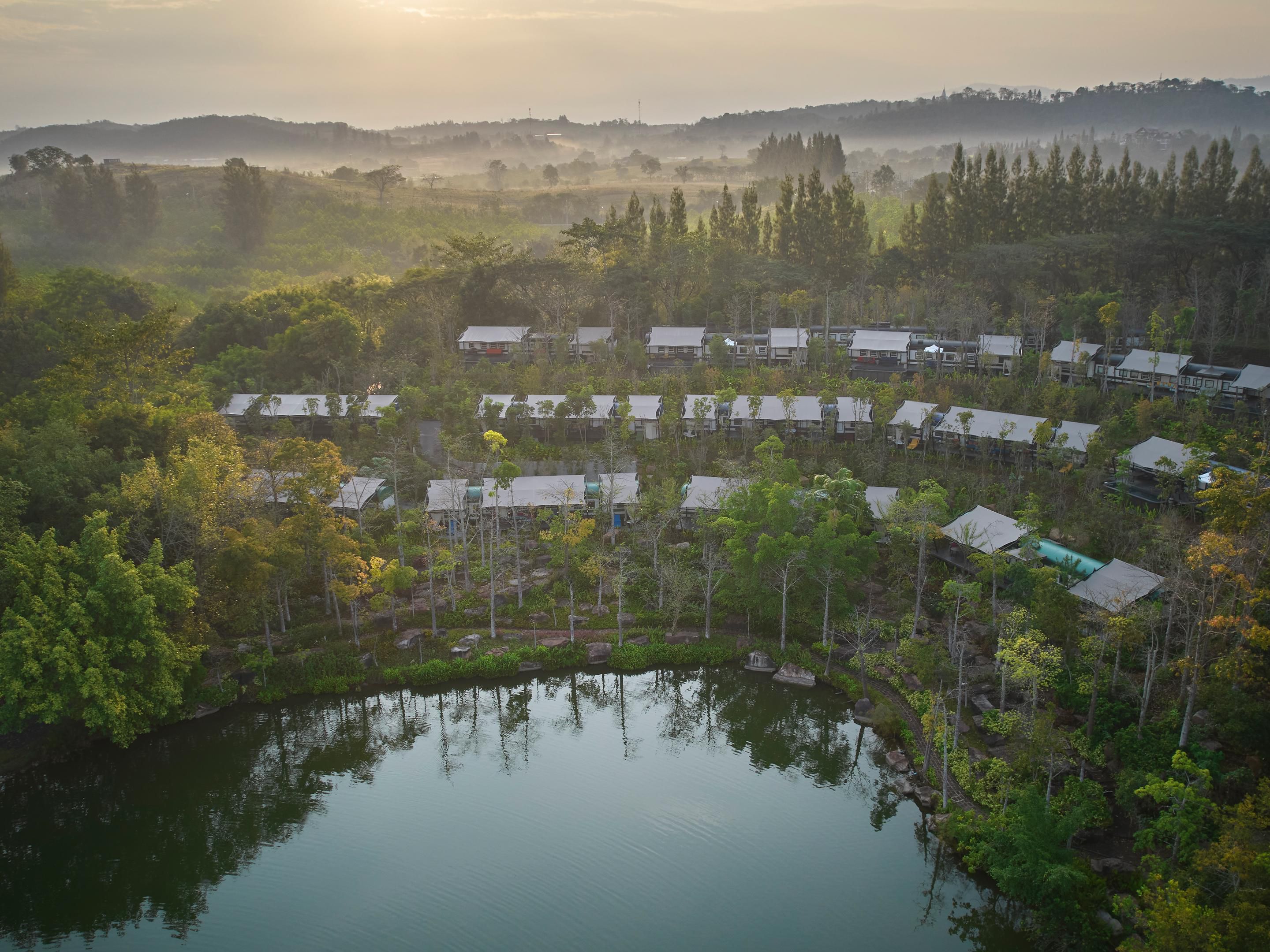 The breathtaking lake views at InterContinental Khao Yai Resort