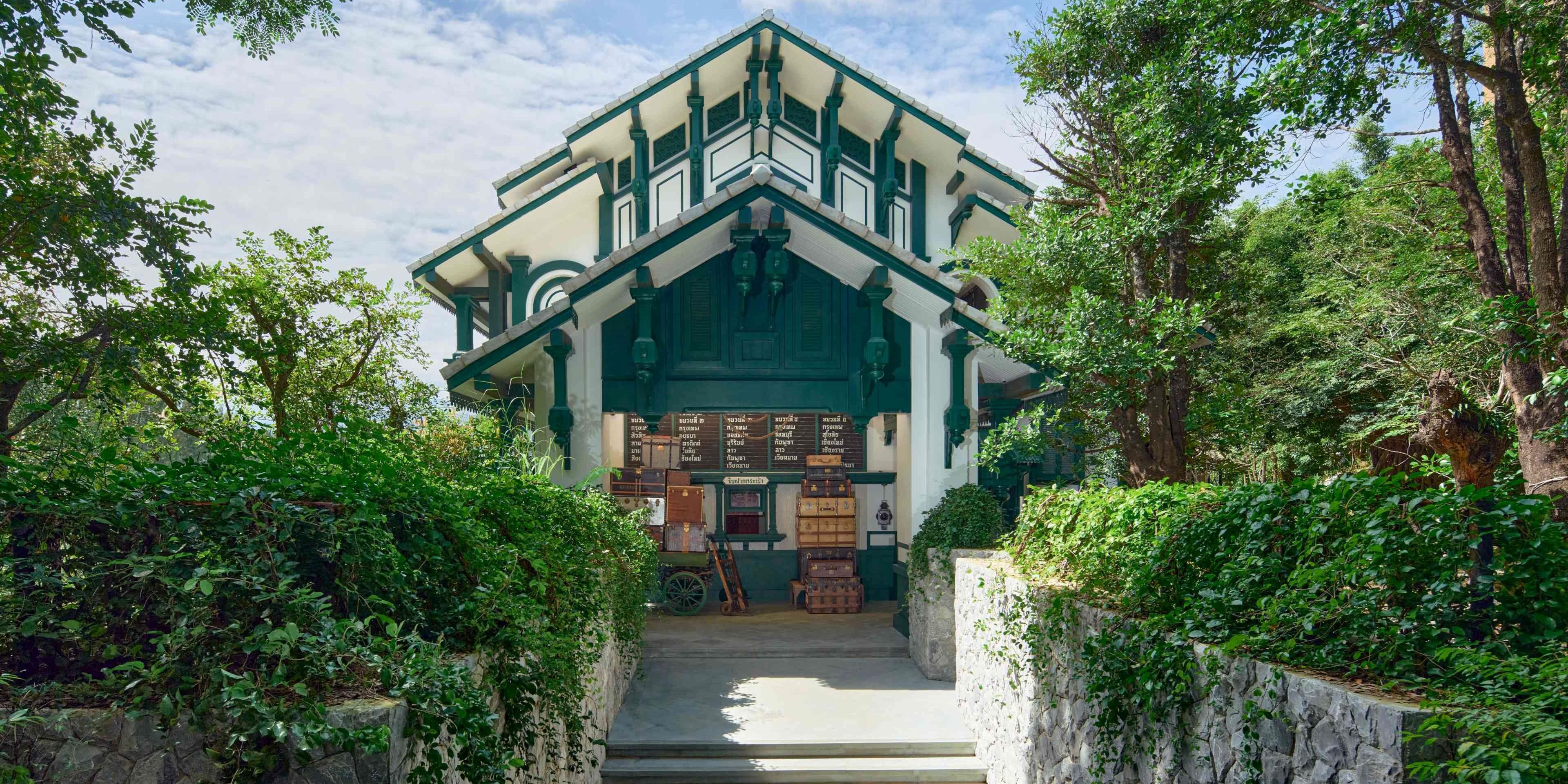 Main Entrance Designed by Bill Bensley