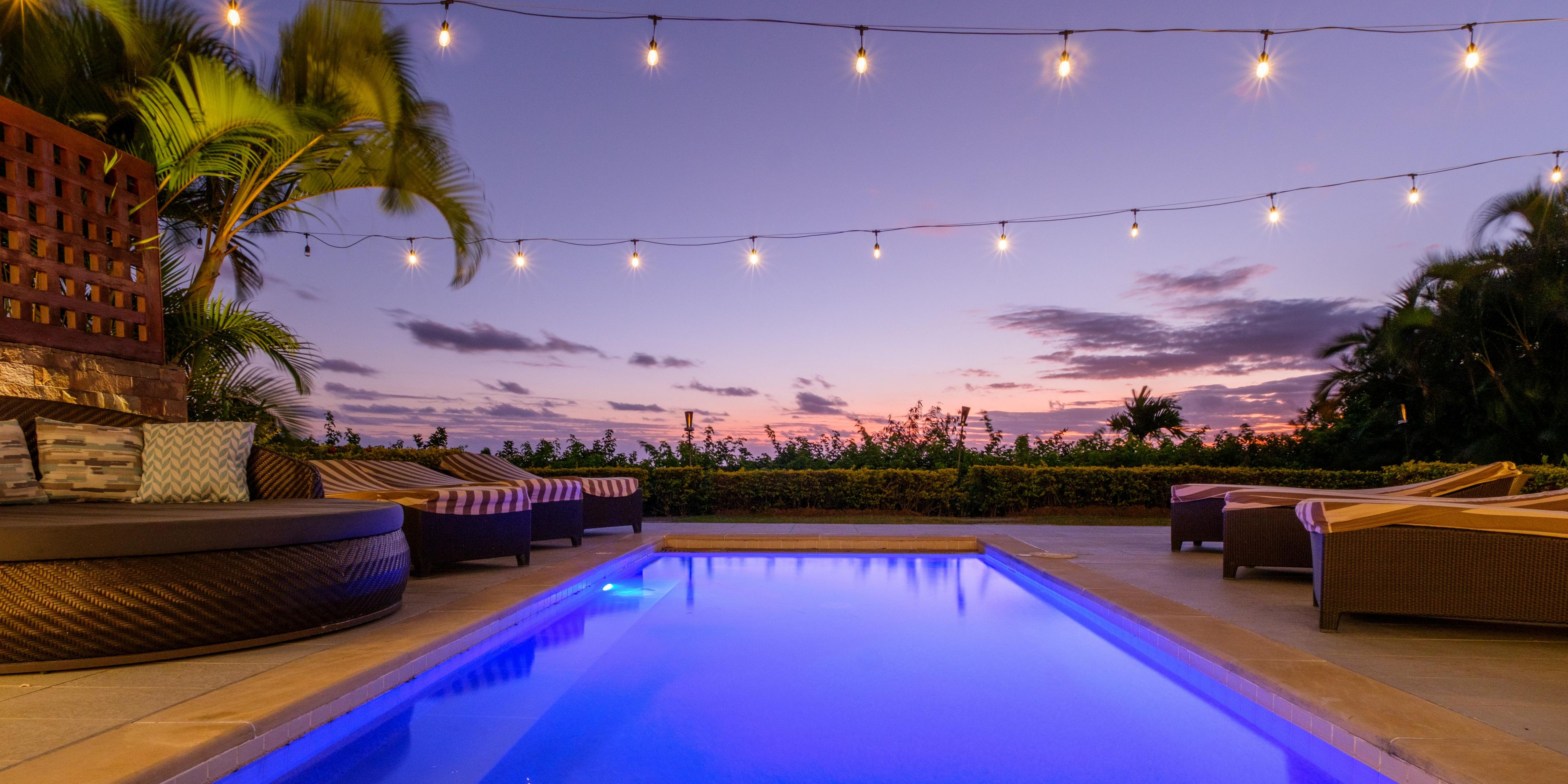Private pool at Natadola suite