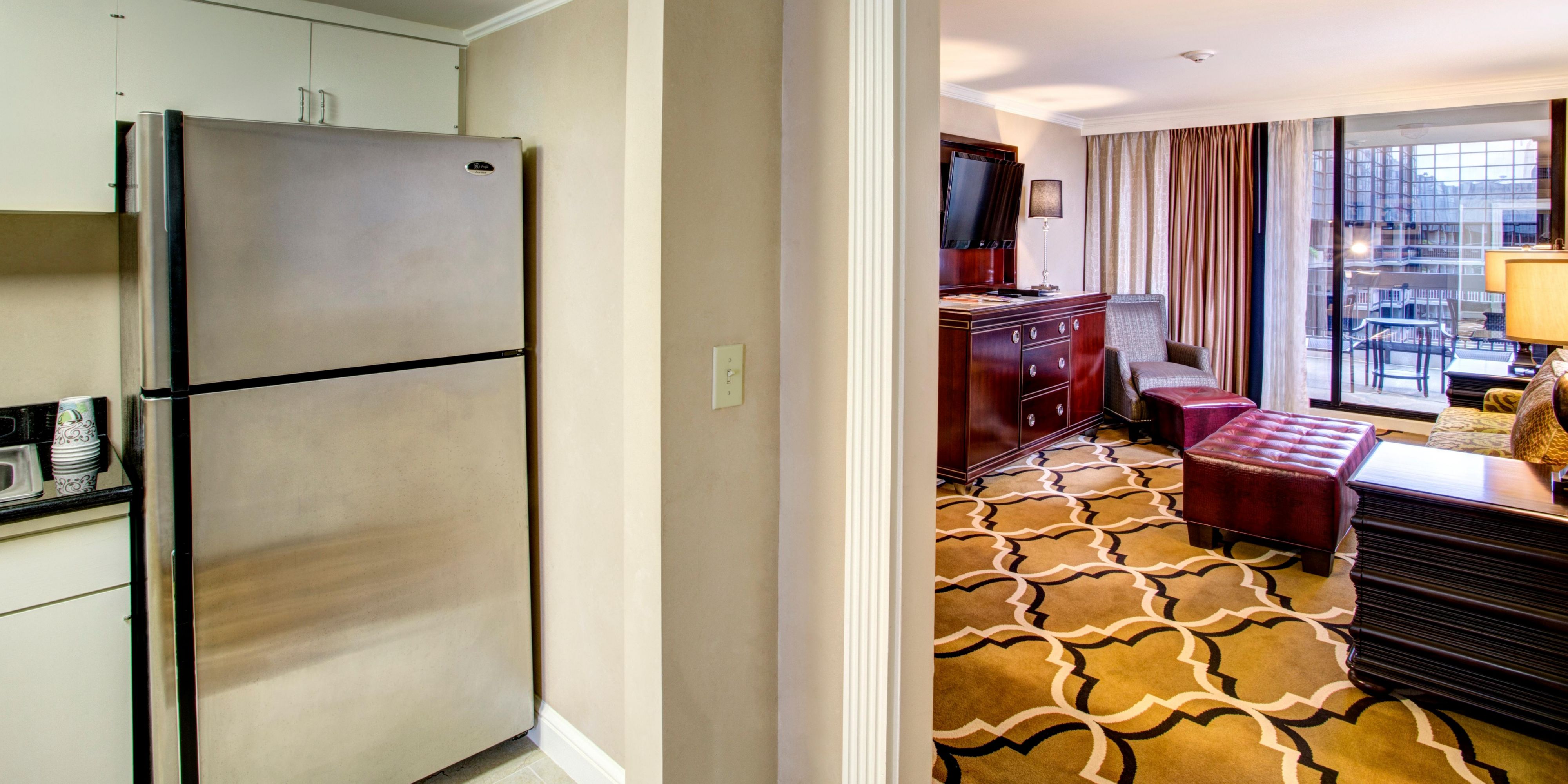 Kitchen plus balcony to make your stay feel like home!