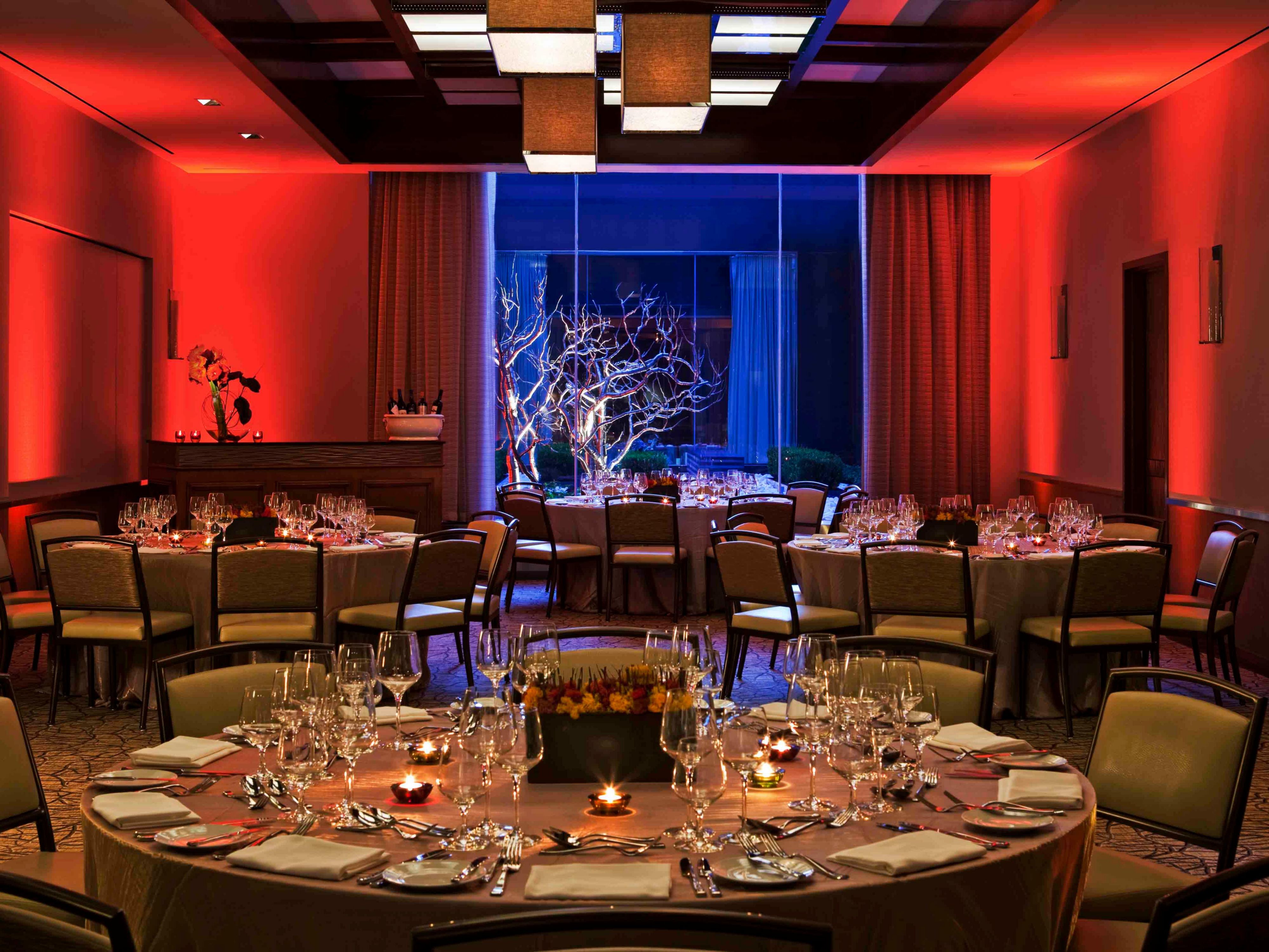 Washington Square Park can be set beautifully for a reception