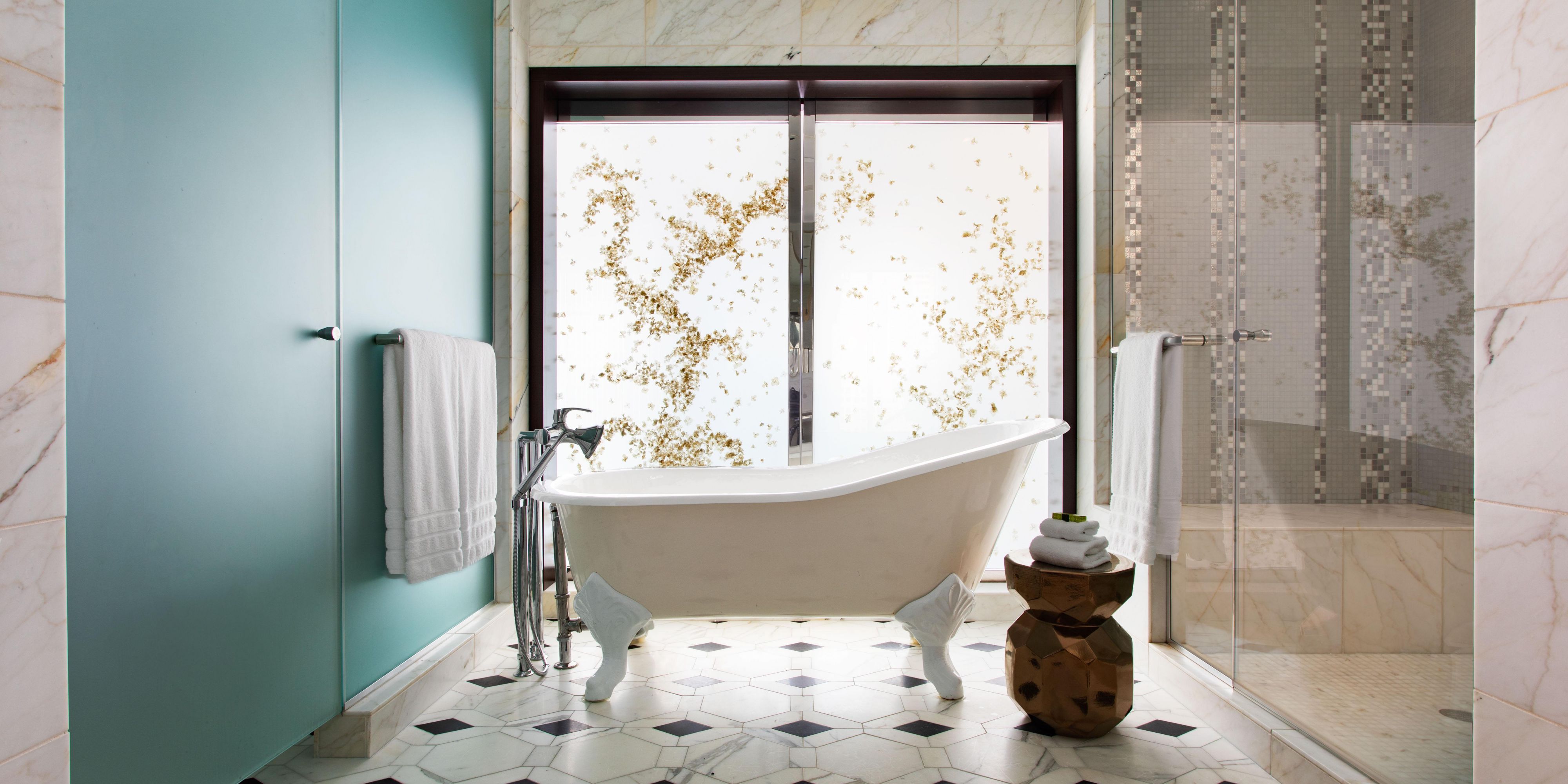 Recharge after a long day in our Penthouse Soaking Tub