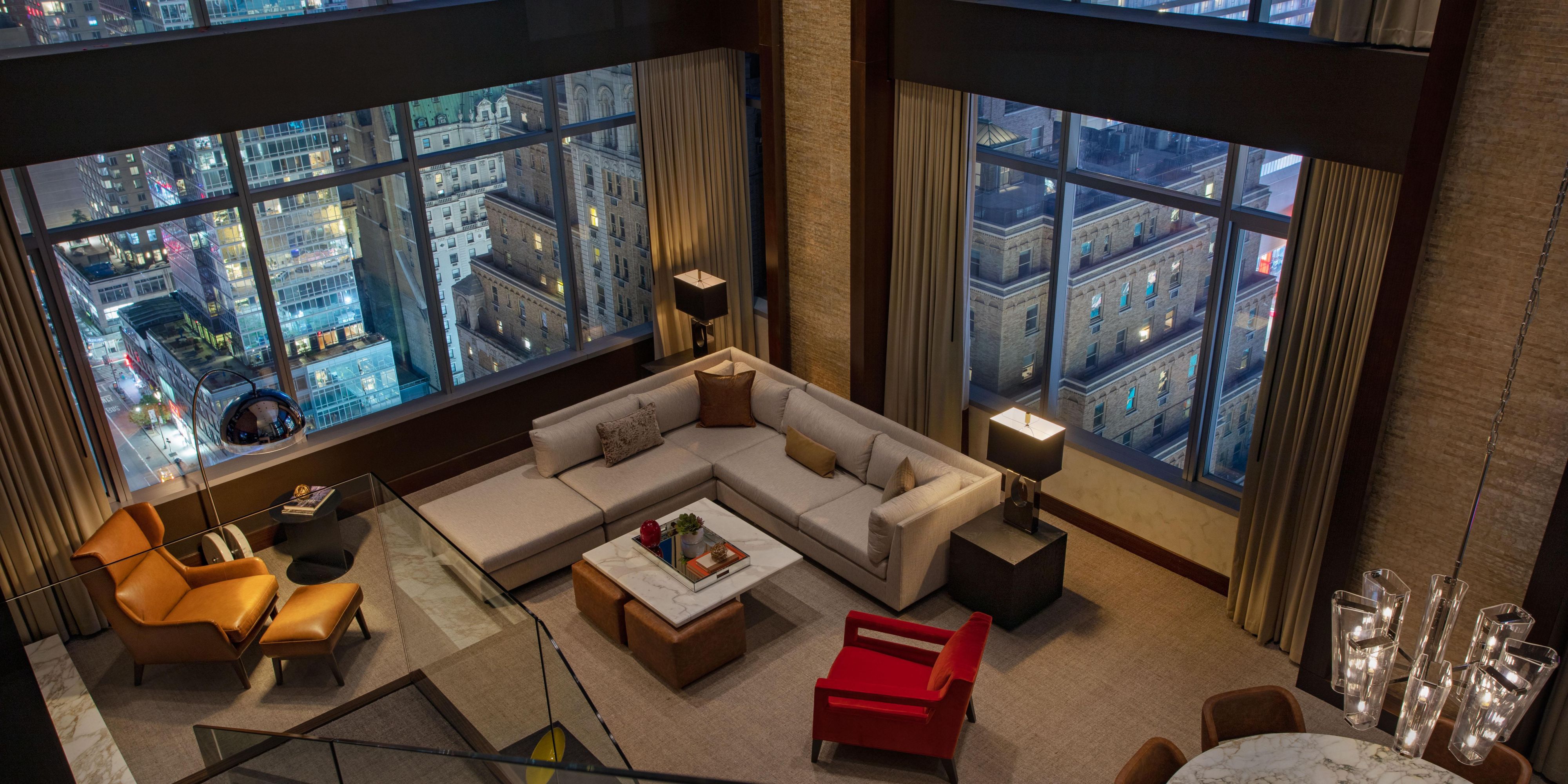 Enjoy the view from our Duplex Penthouse Great Room