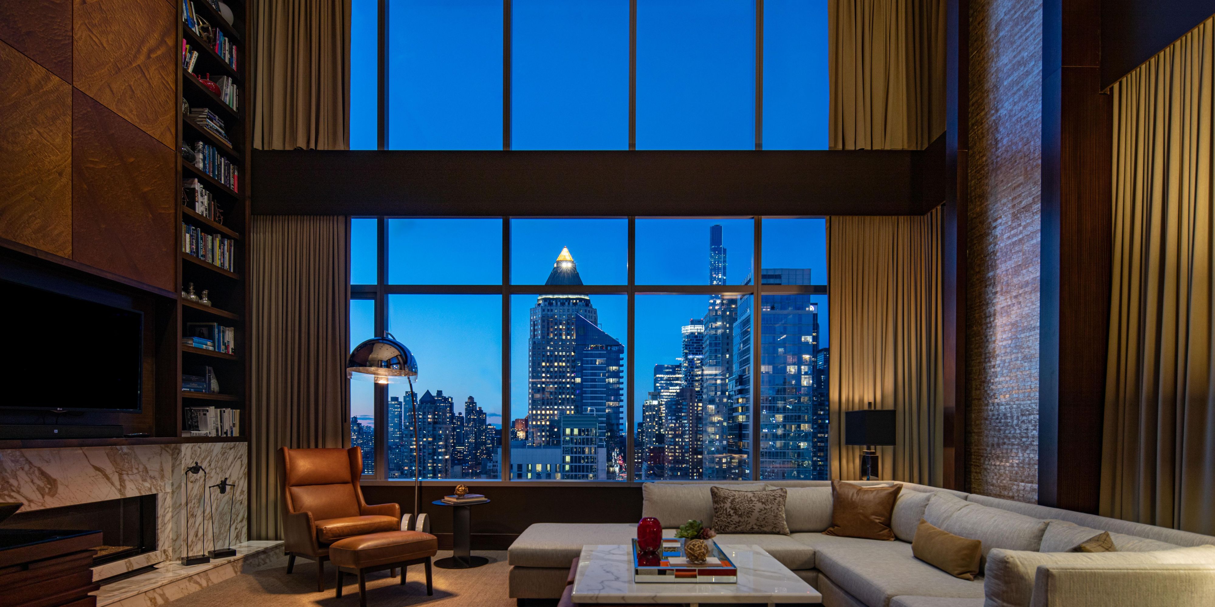 Uptown View from Penthouse Great Room