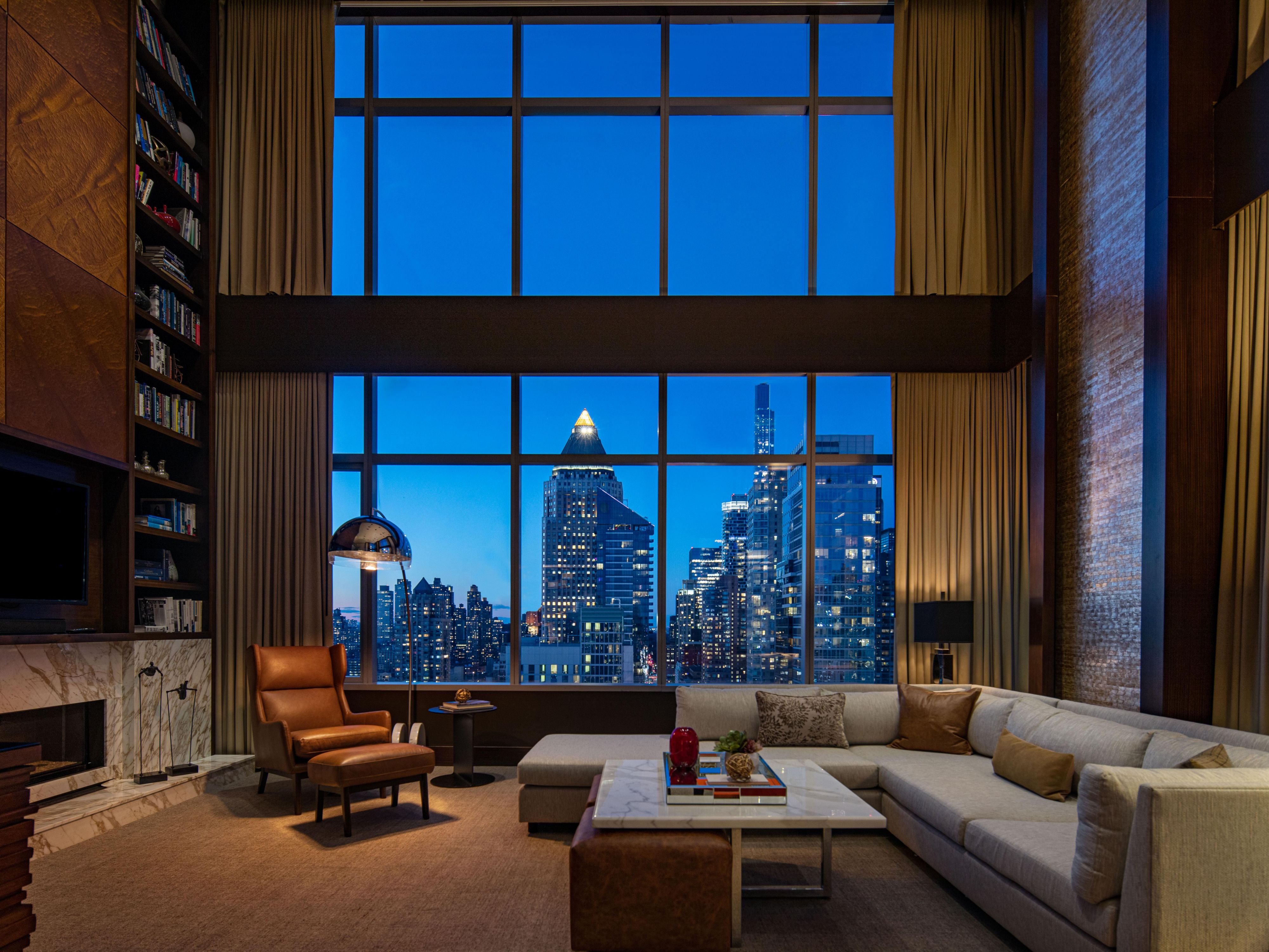 Uptown View from Penthouse Great Room