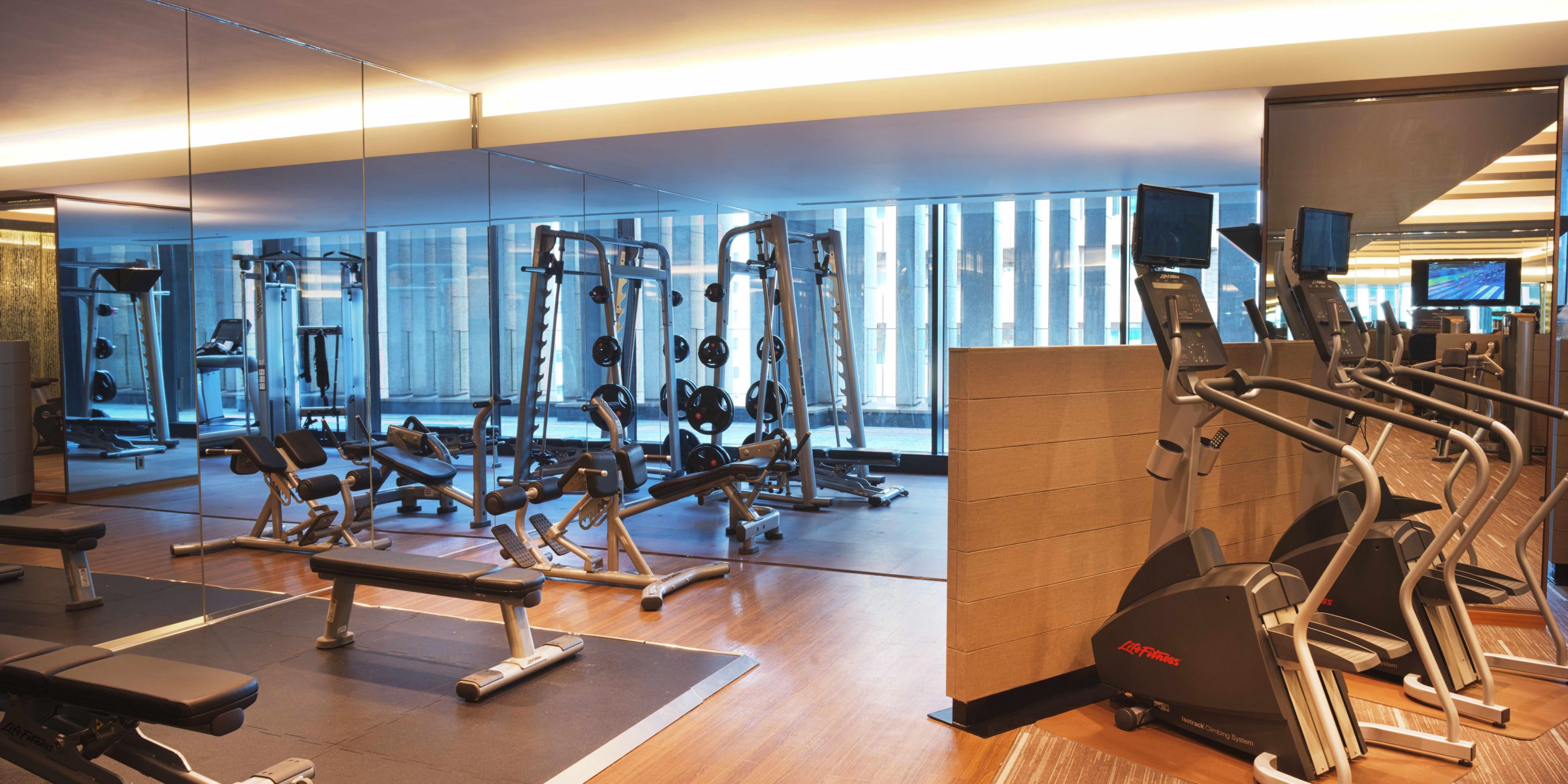 Our dedicated spa and fitness floor provides everything our discerning guests require in restorative care, exercise facilities, and relaxing comfort. Our fully equipped gym is open 24/7 and the adjoining pool is perfect for swimming laps.