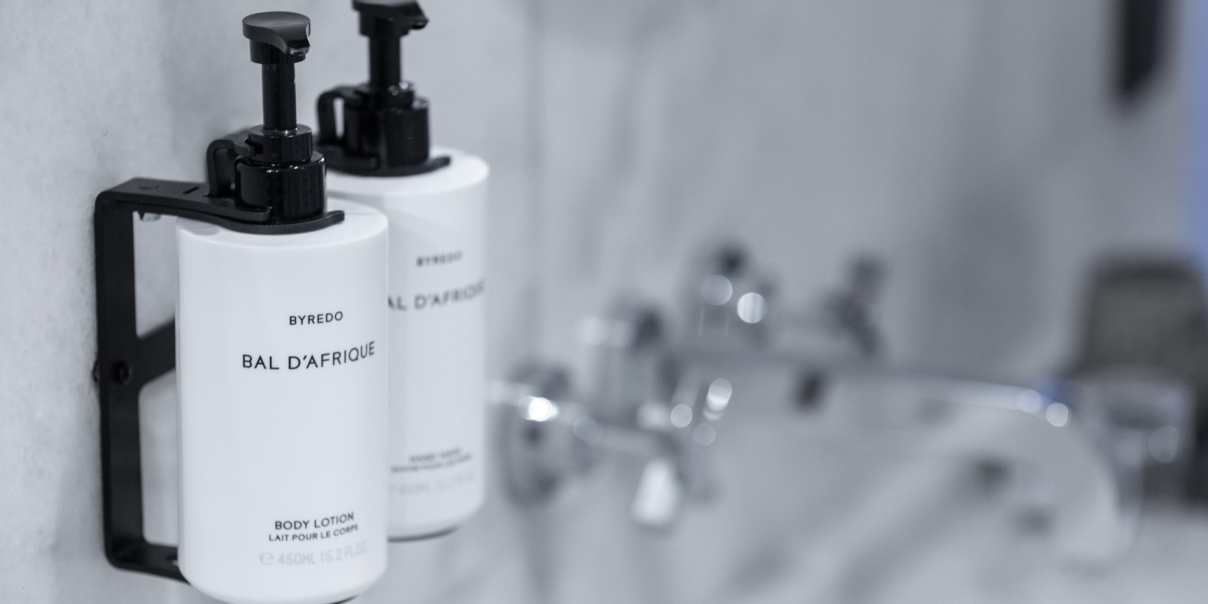 Enjoy our Byredo hospitality products