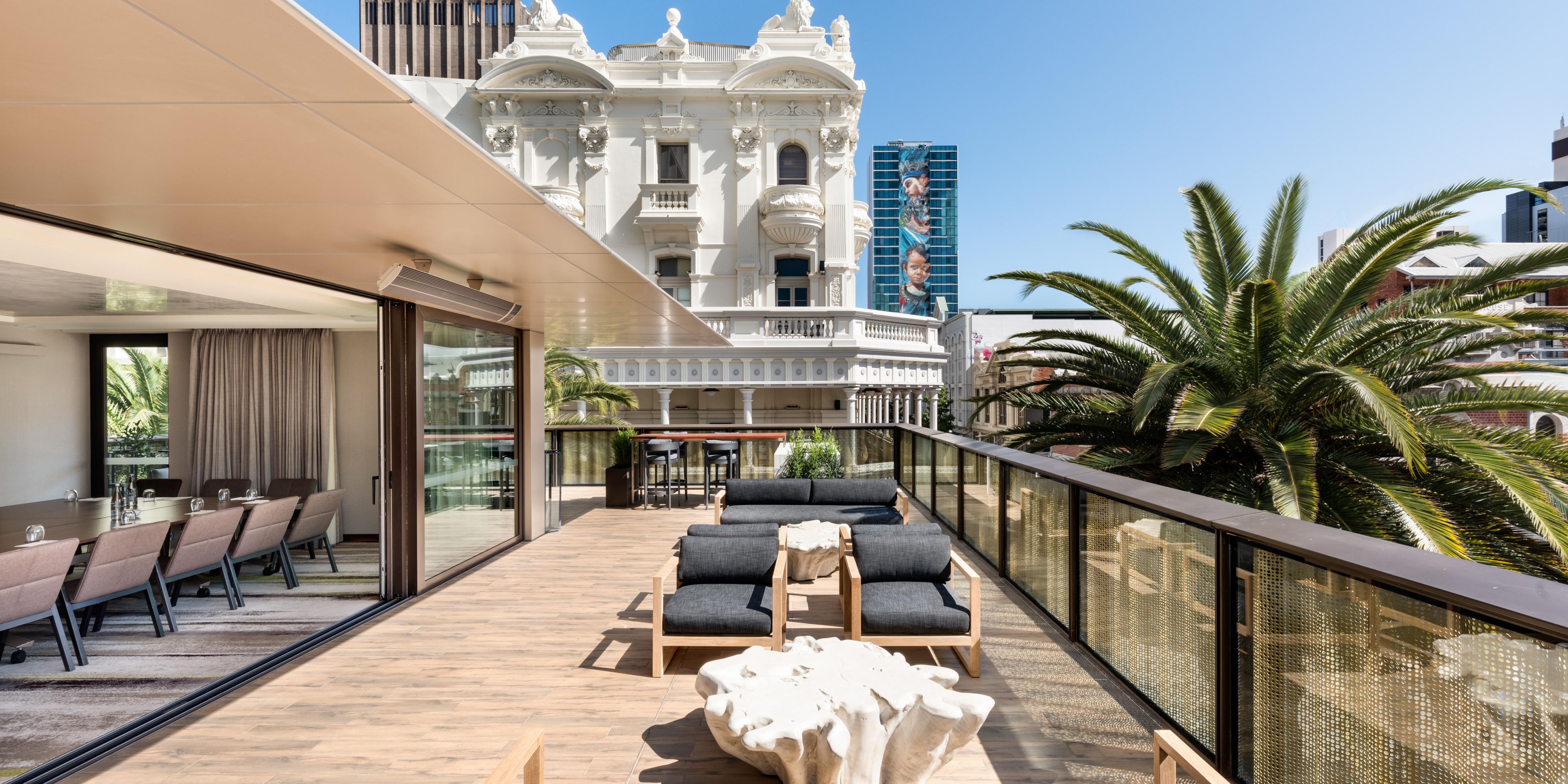 hotel rooftop