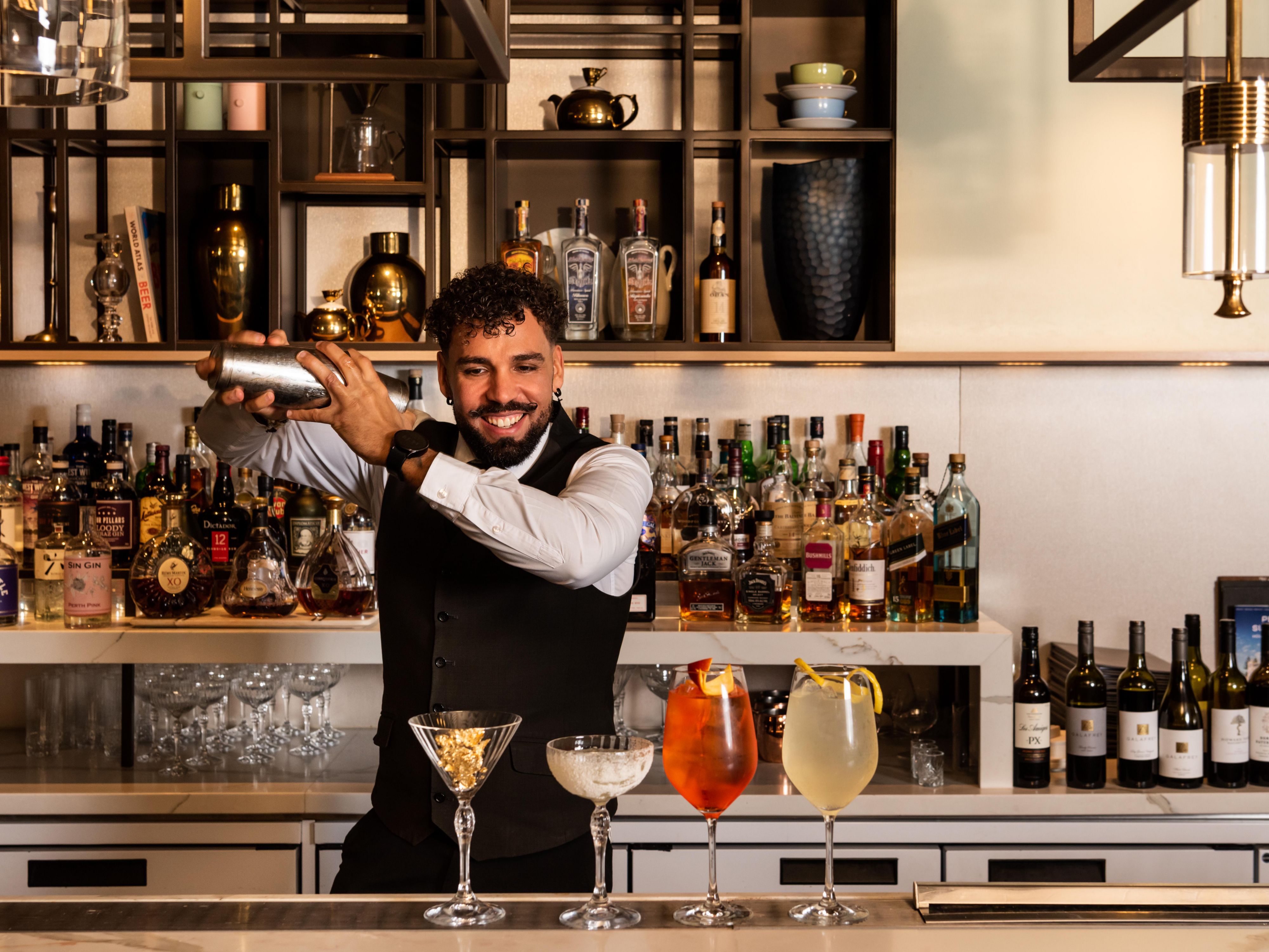 Try a cocktail from our bar.