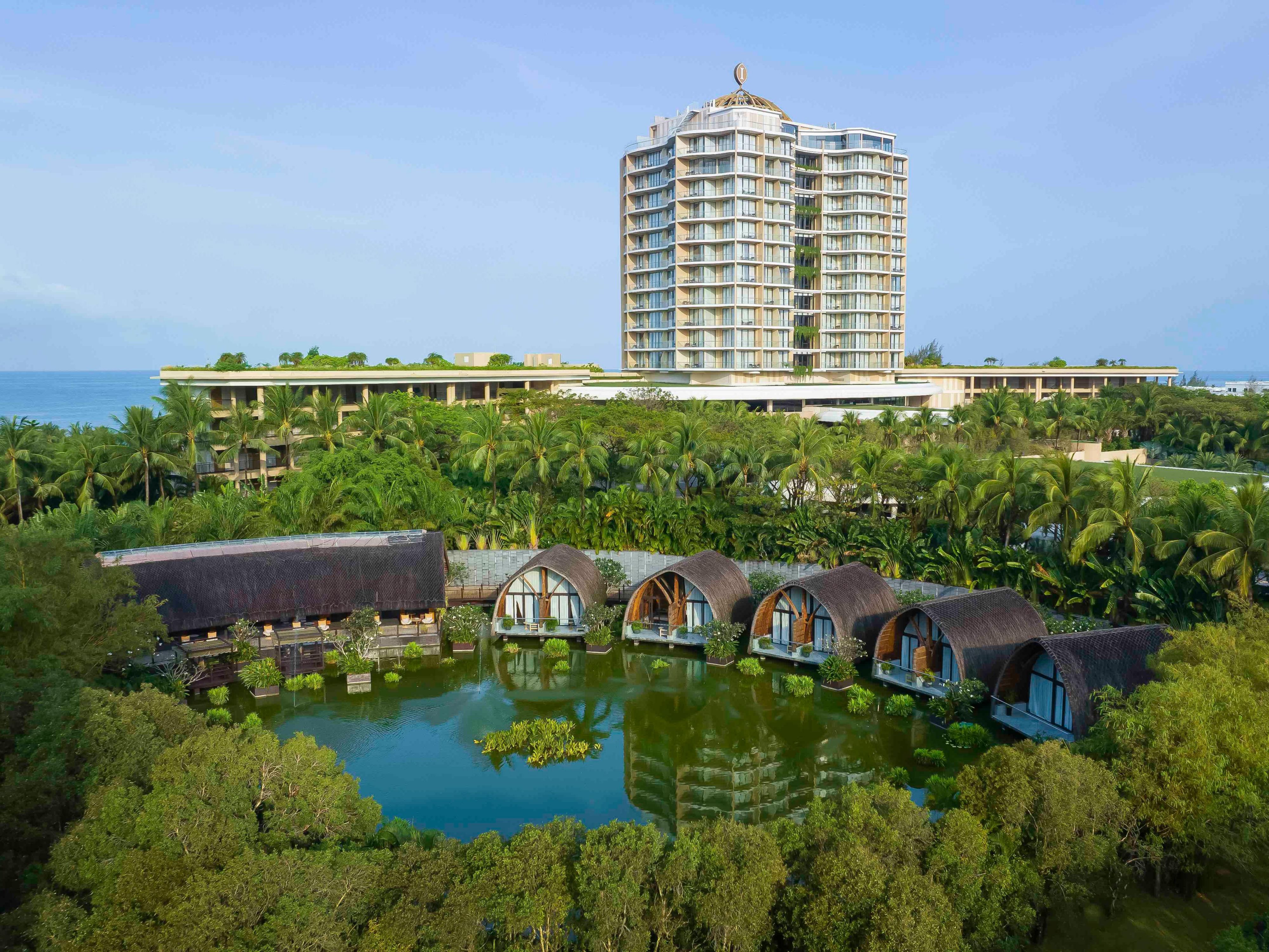 HARNN Heritage Spa Aerial View