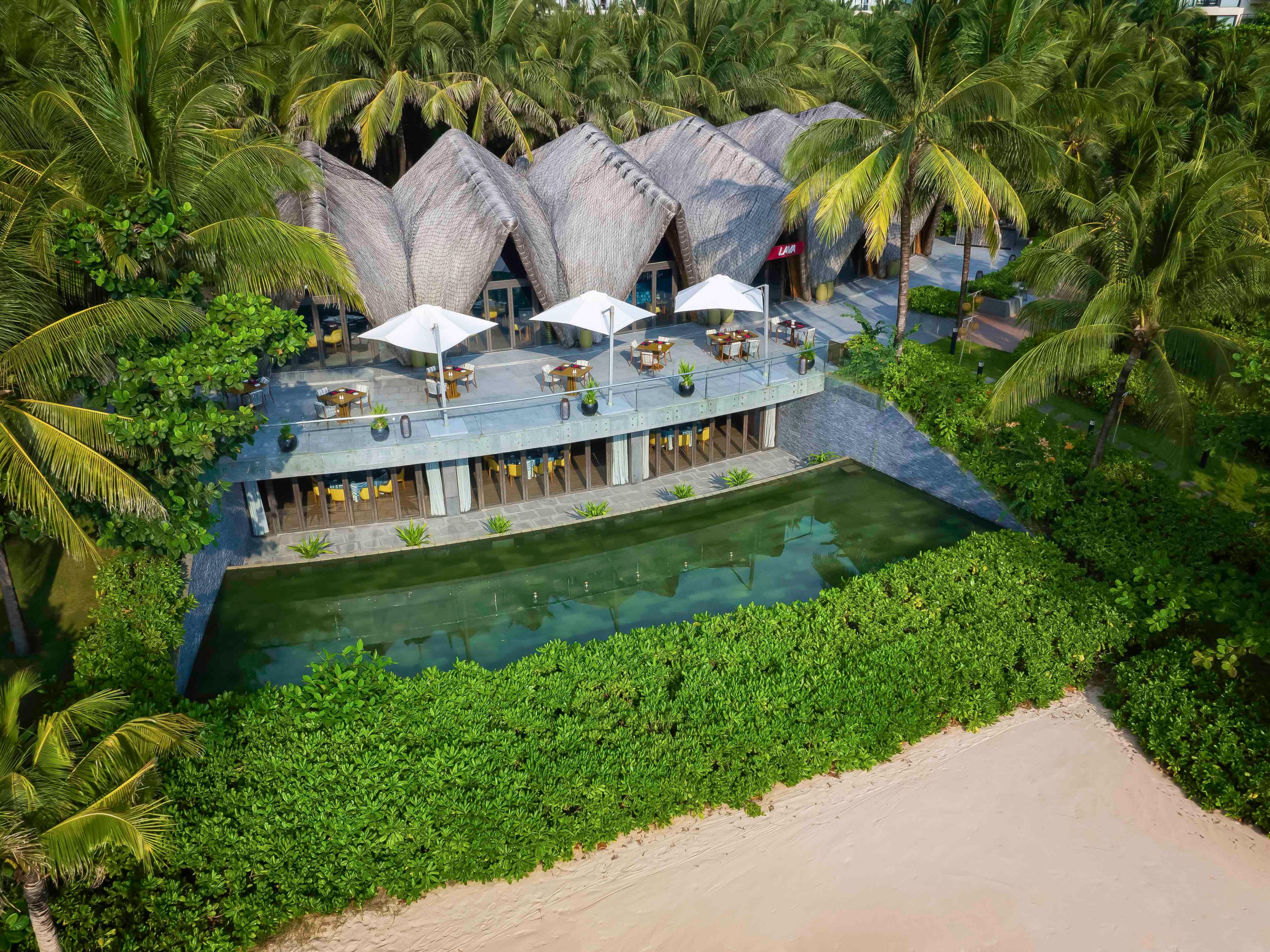 LAVA Restaurant Aerial View