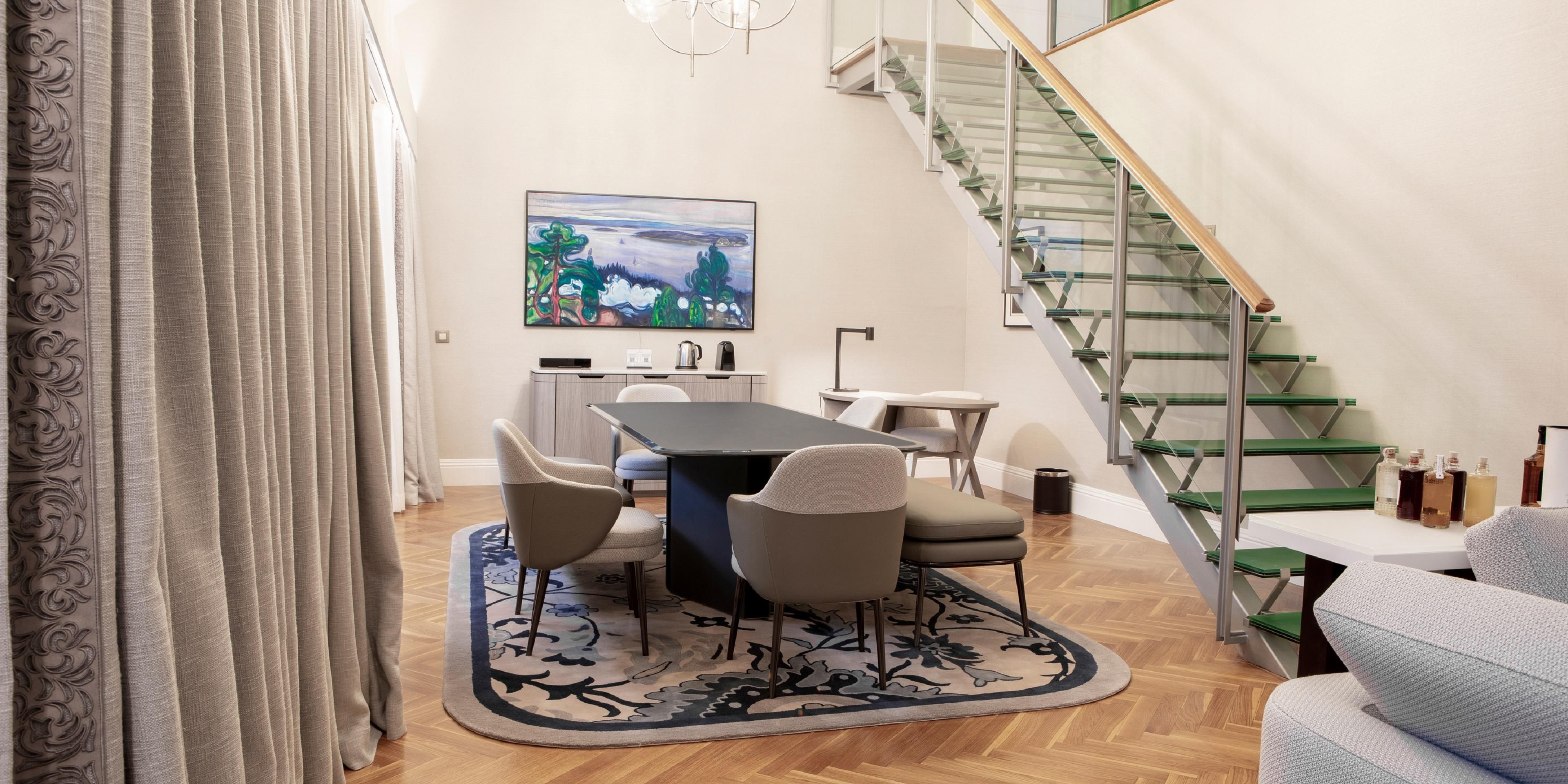 Living area for our amazing Prestige Suite