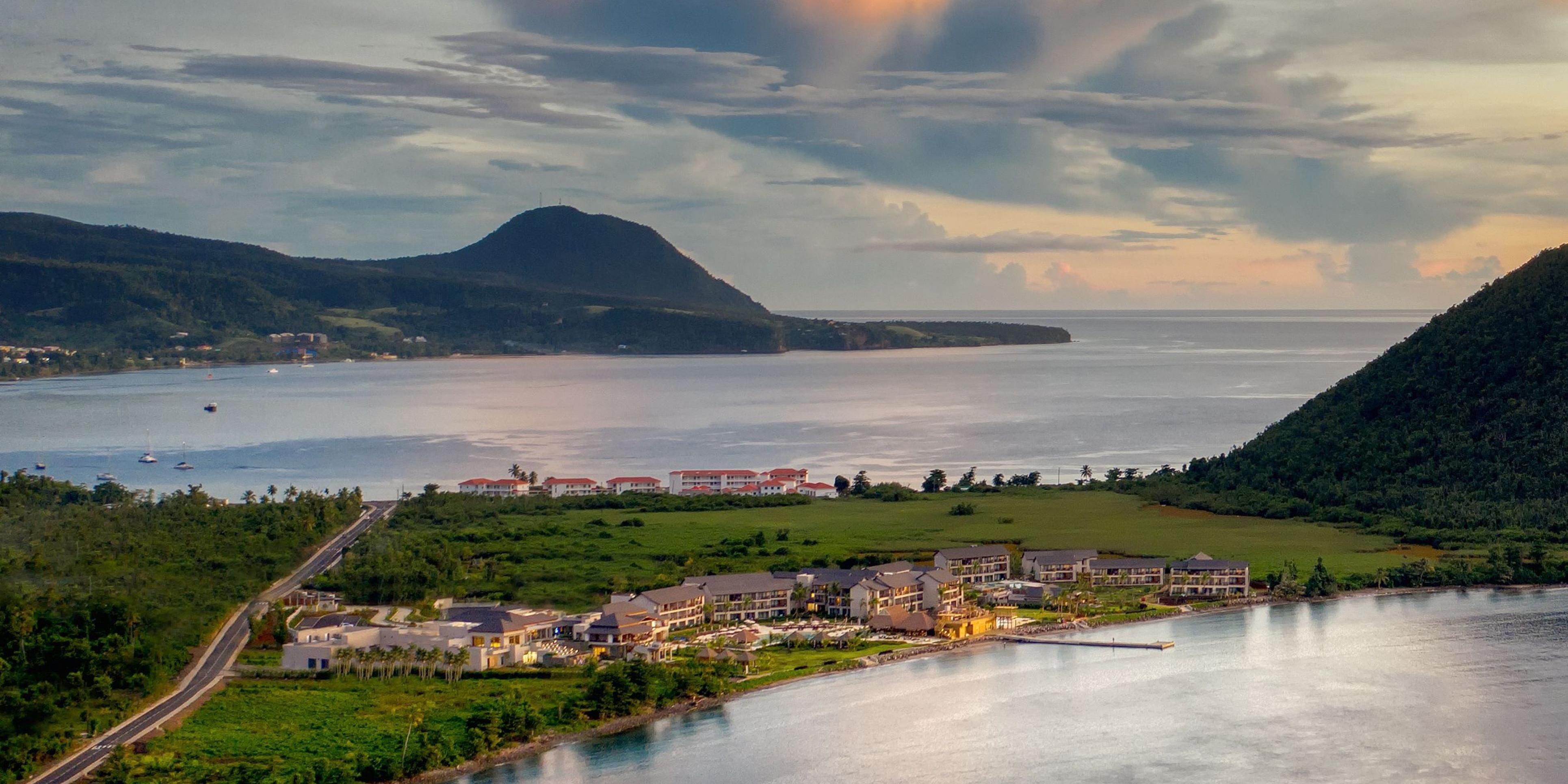 Enjoy the scenic views on the unique island of Dominica.