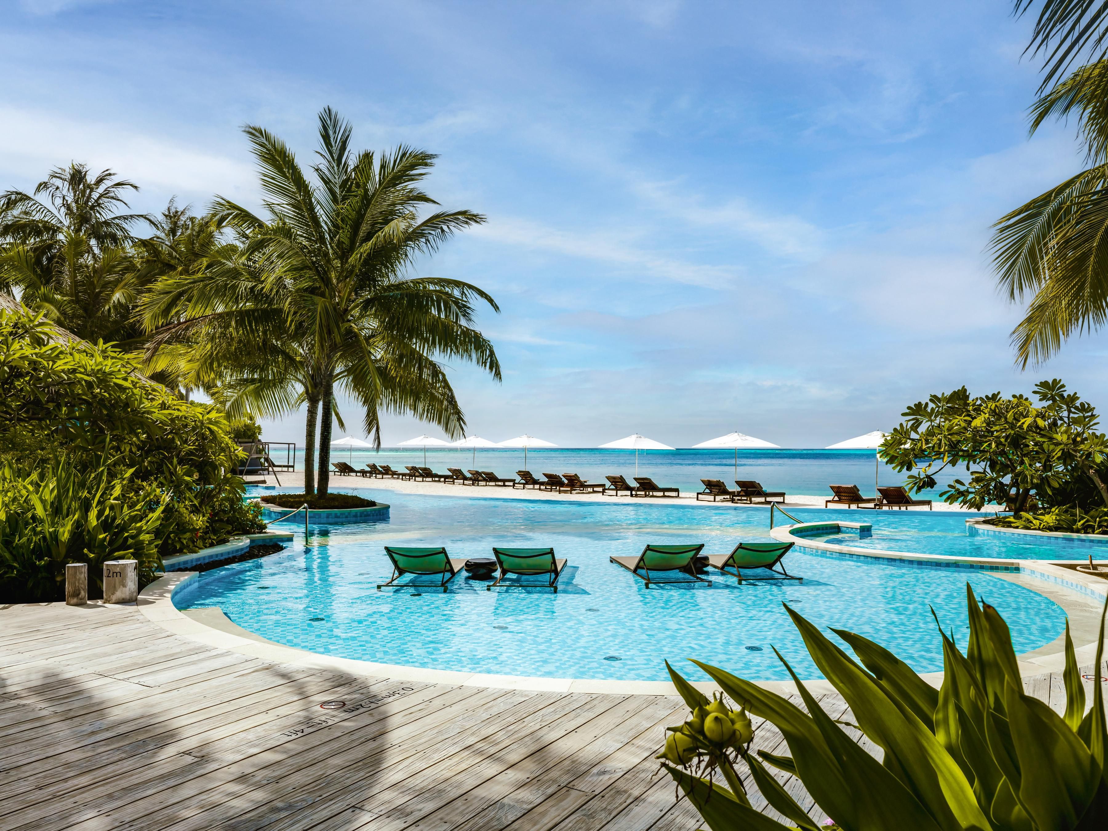 Sunny Days by the Main Pool