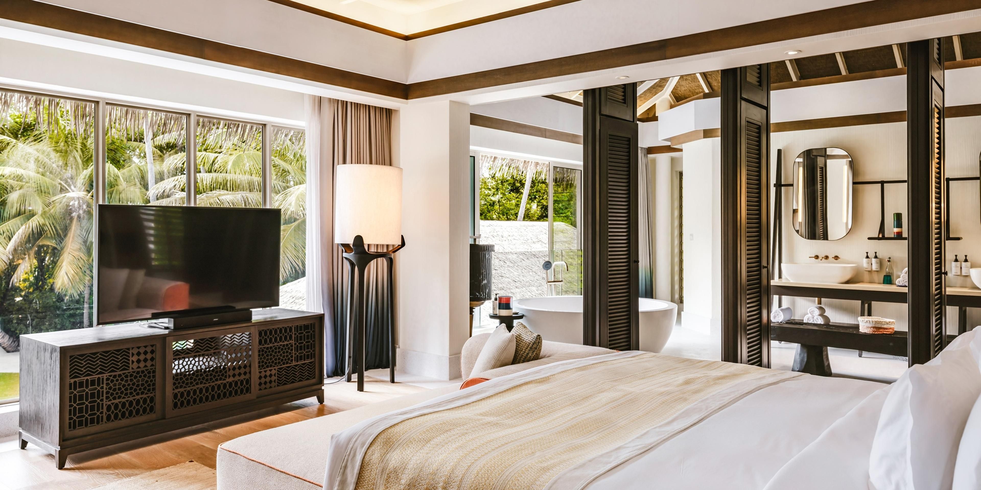 Three Bedroom Royal Beachfront Residence Master Bedroom