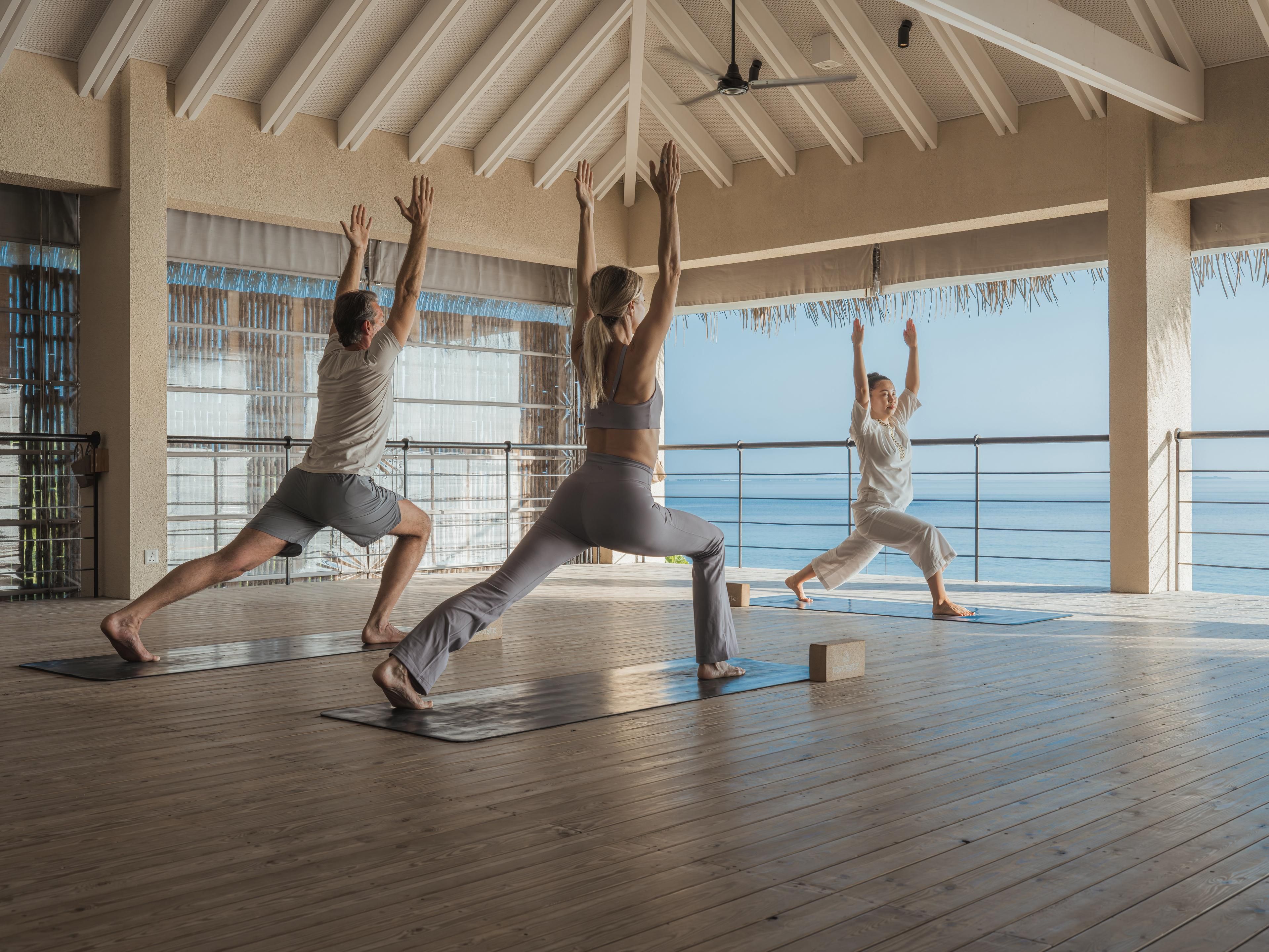 Sunrise Yoga Session at InterContinental Maldives