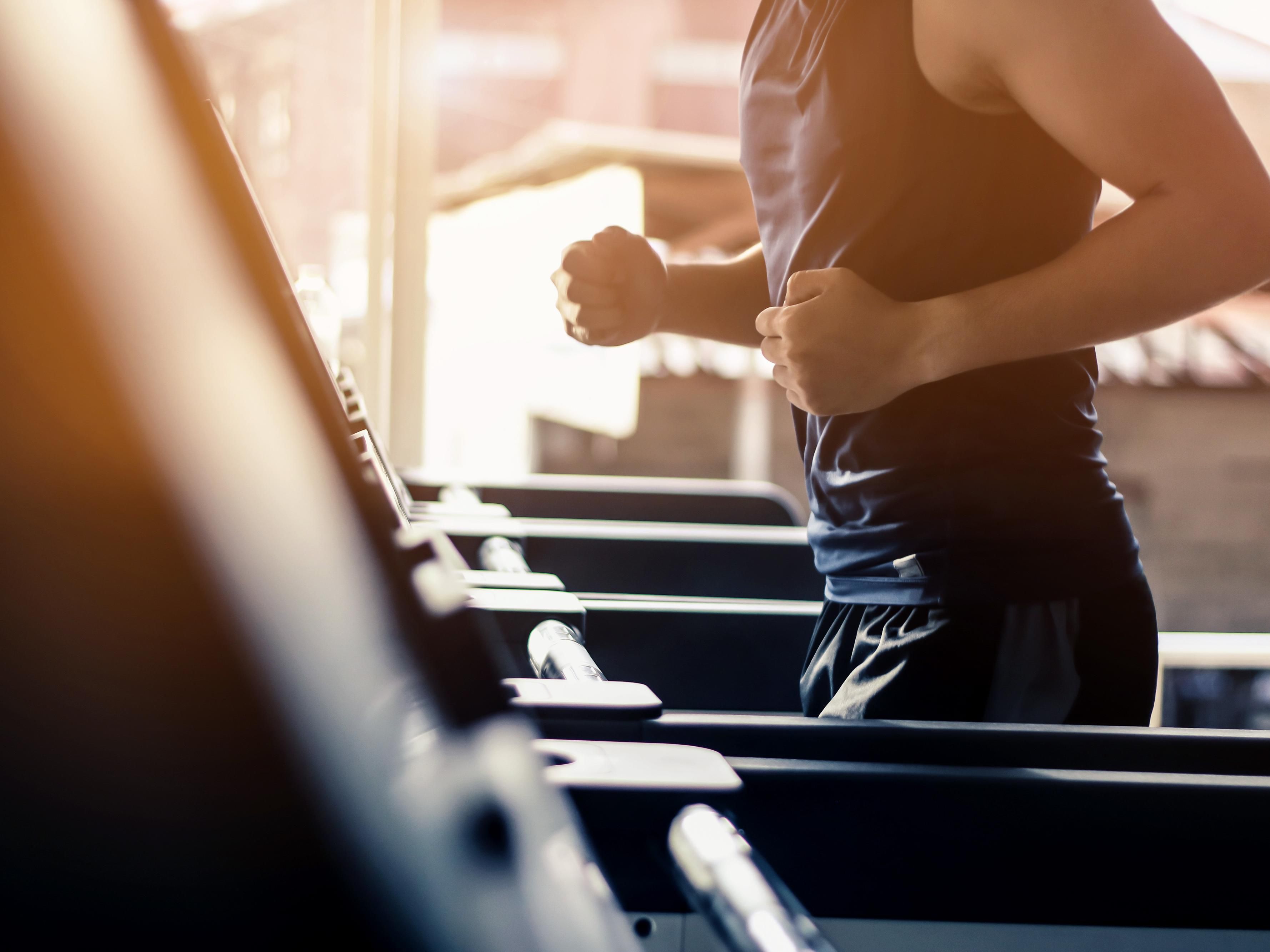 The resort’s health club with with state-of-the-art equipment
