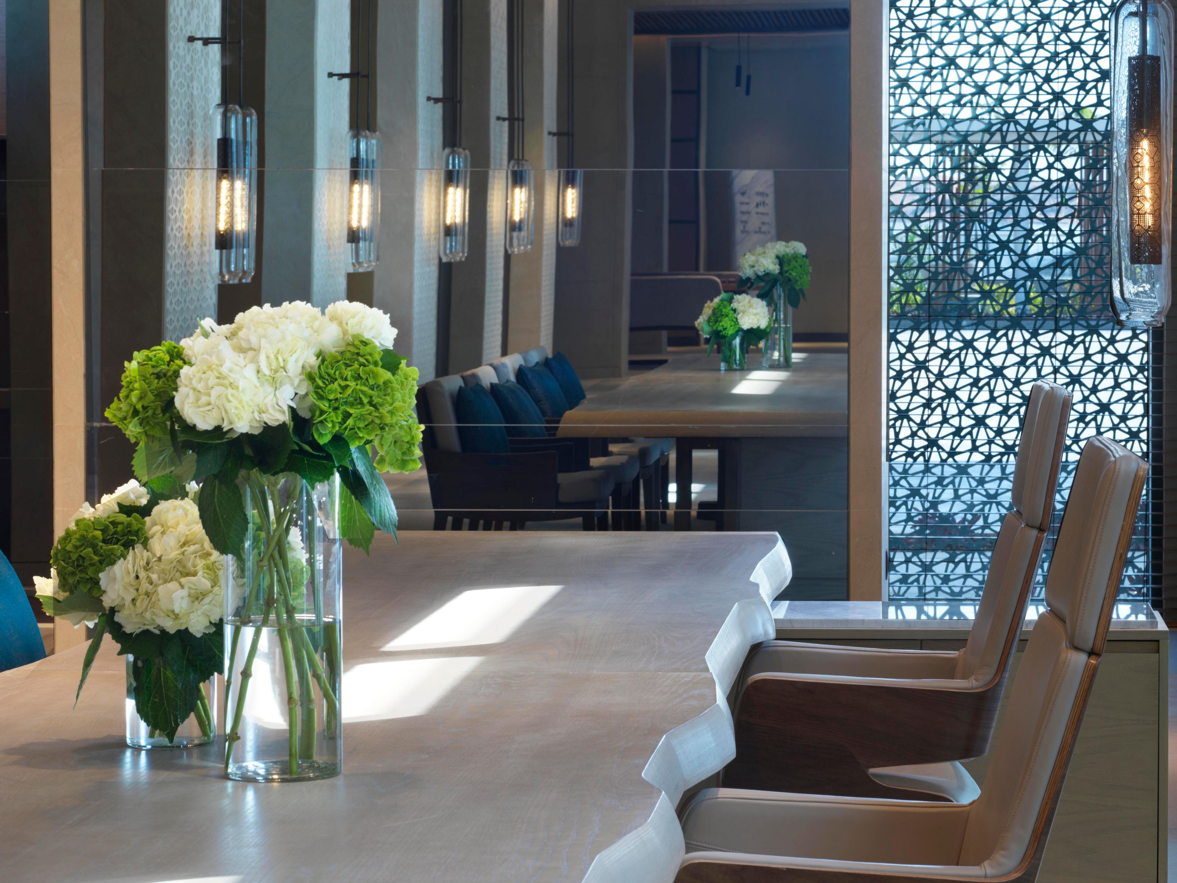 Bespoke meeting spaces spread across the resort