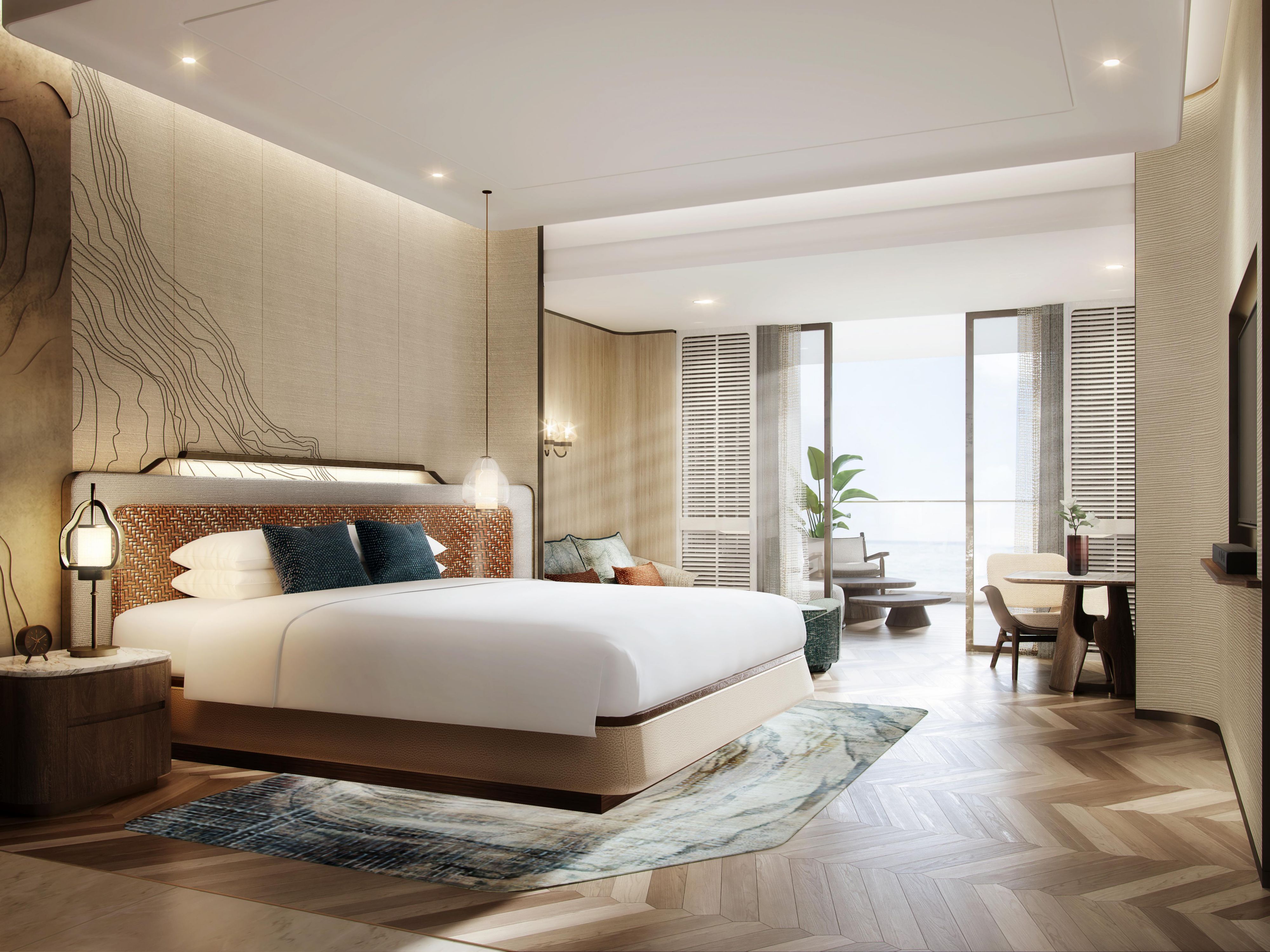 King Bed Guest Room