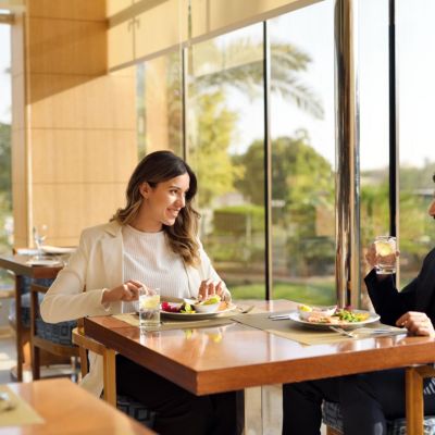 Indulge in delicious international buffet and a la carte options