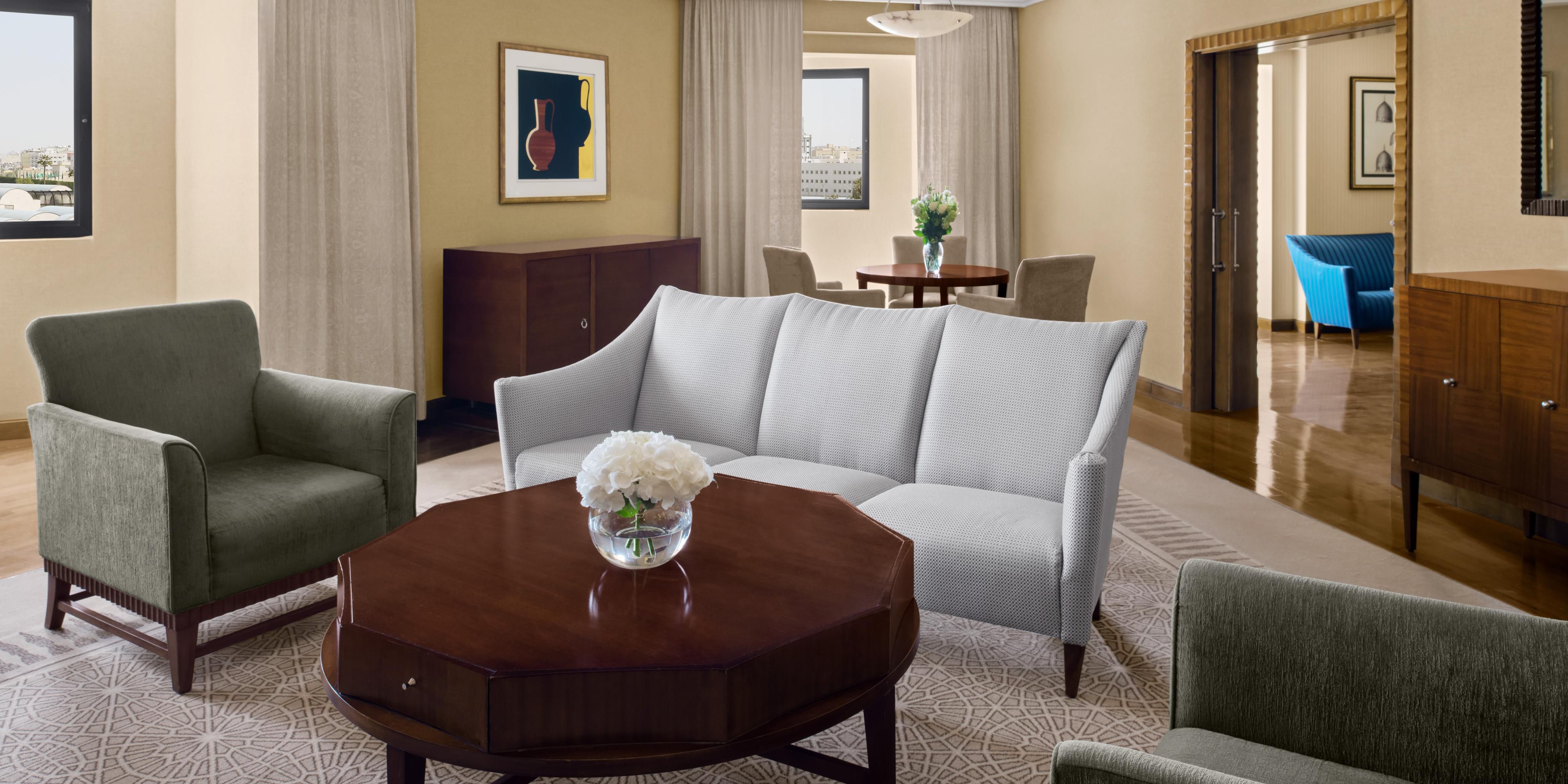 Our living room, dining area, and kitchen will cater to every need