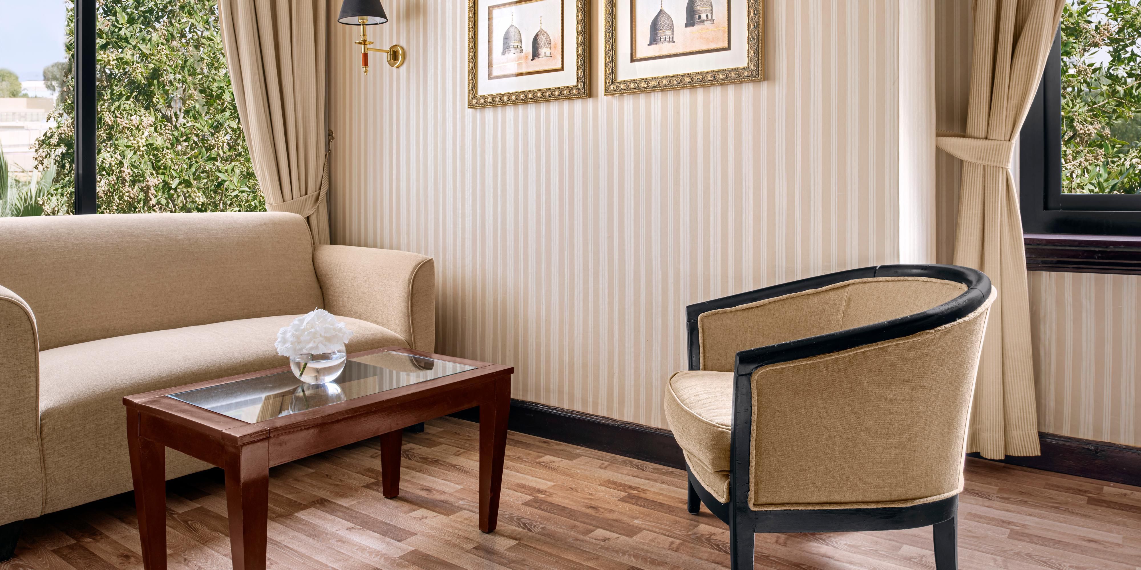 Our Junior Suites turn your time away from home into a vacation