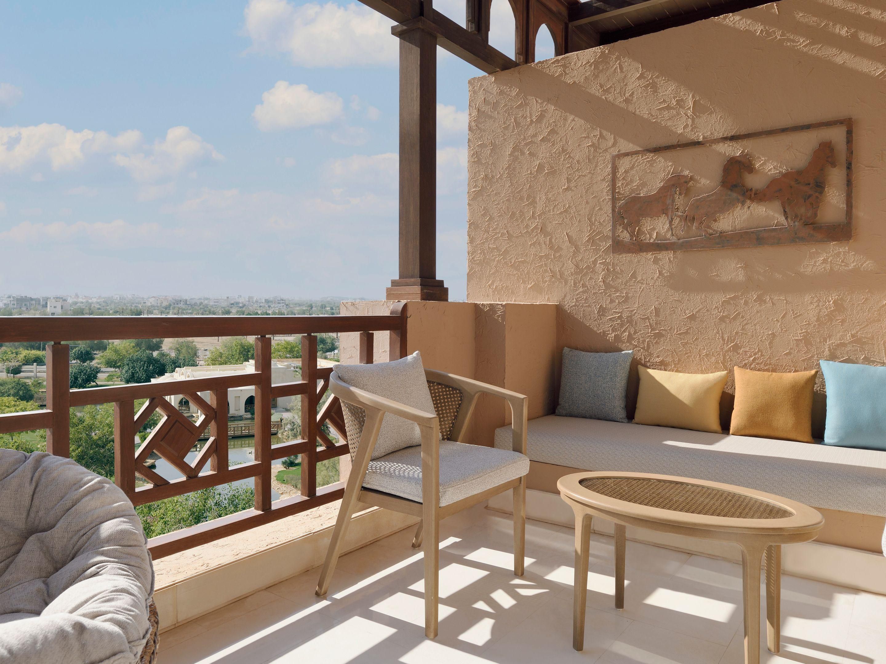 Enjoy the greenery when sitting on our suites balconies