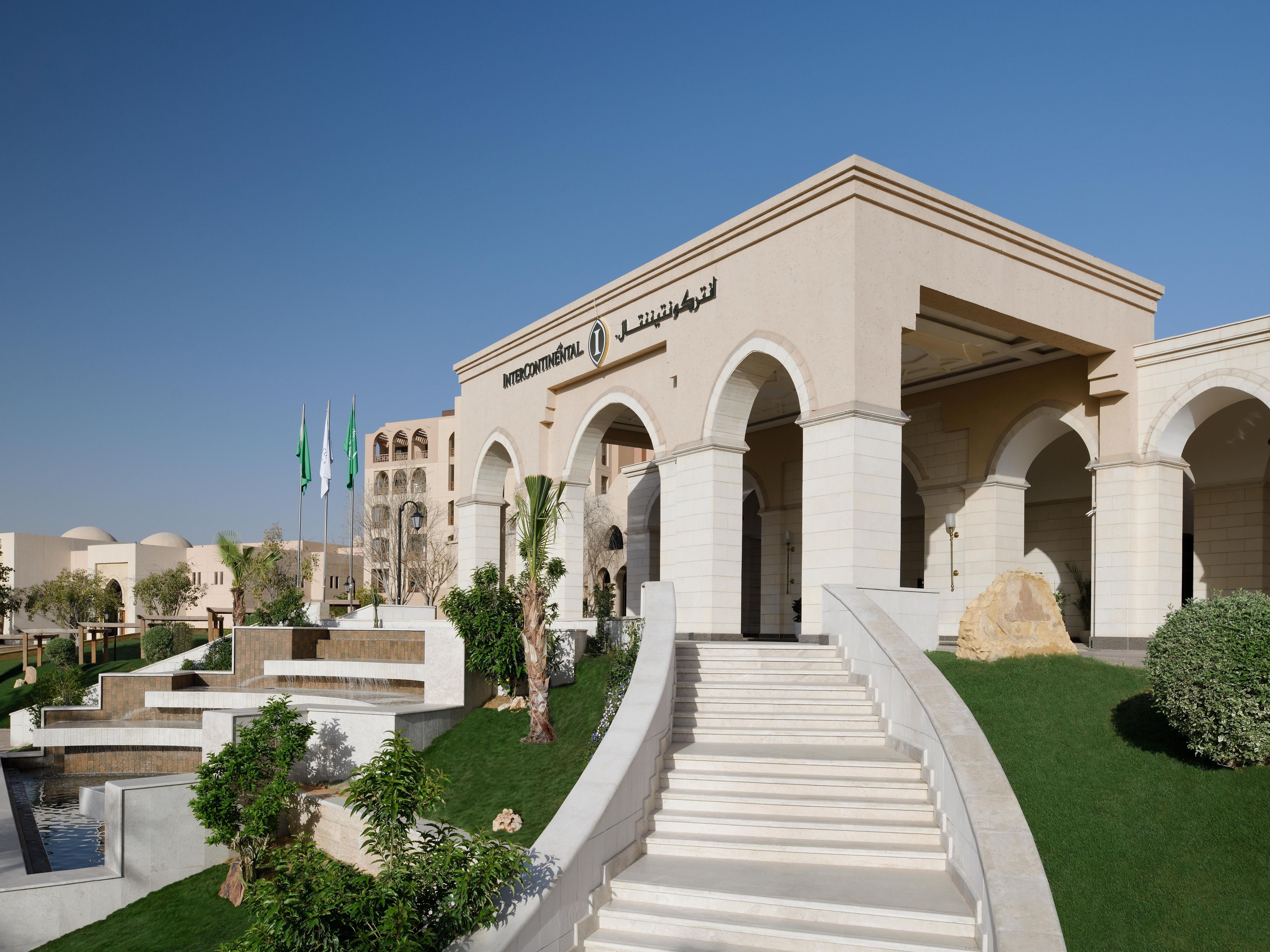 Our resort entrance communicates luxury and relaxation
