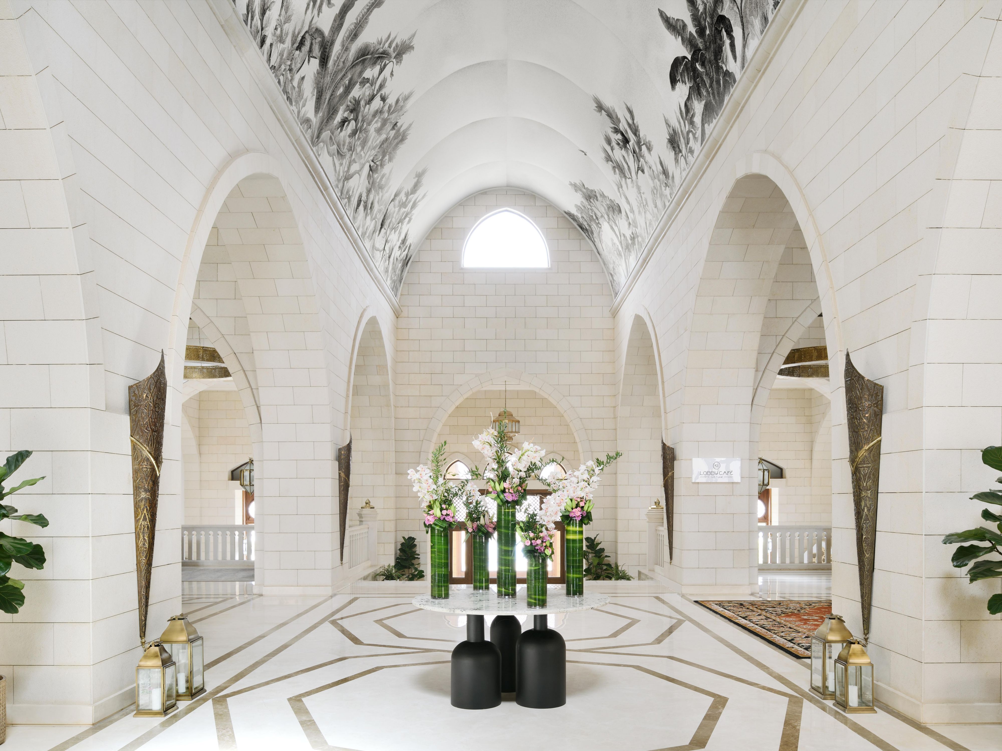 Get immersed in a world of elegance when you step into our lobby