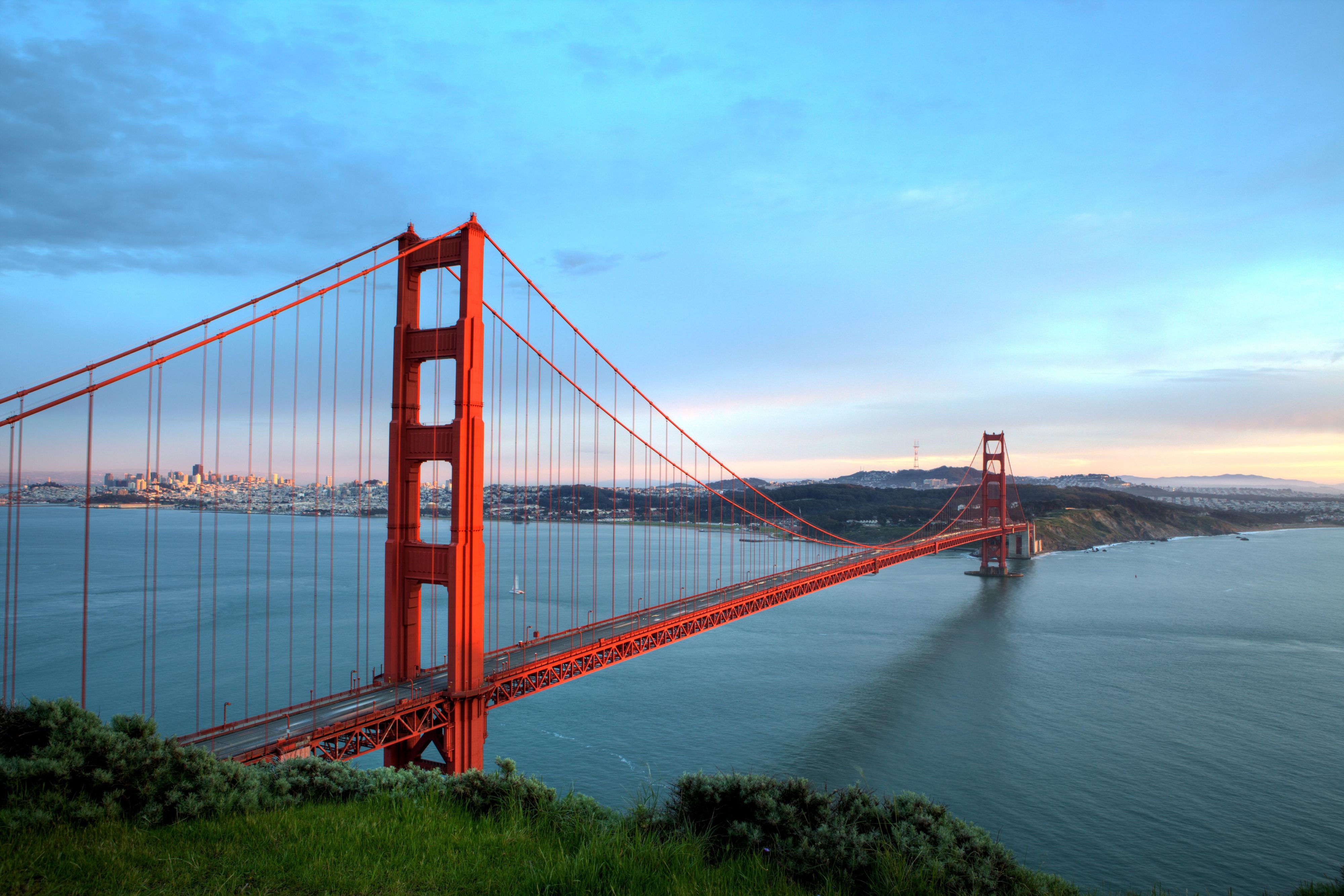 San Francisco Golden Gate Bridge at Presidio